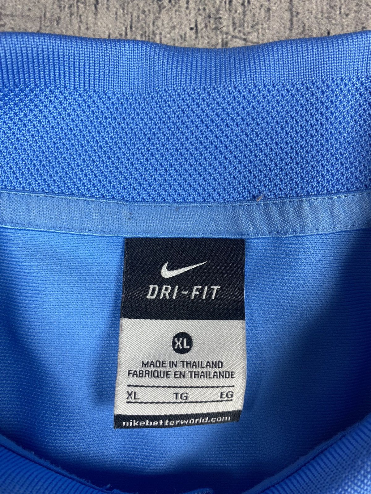 Nike × Vintage Vintage Nike Manchester City Drill Soccer Jersey Size US XL / EU 56 / 4 - 8 Thumbnail