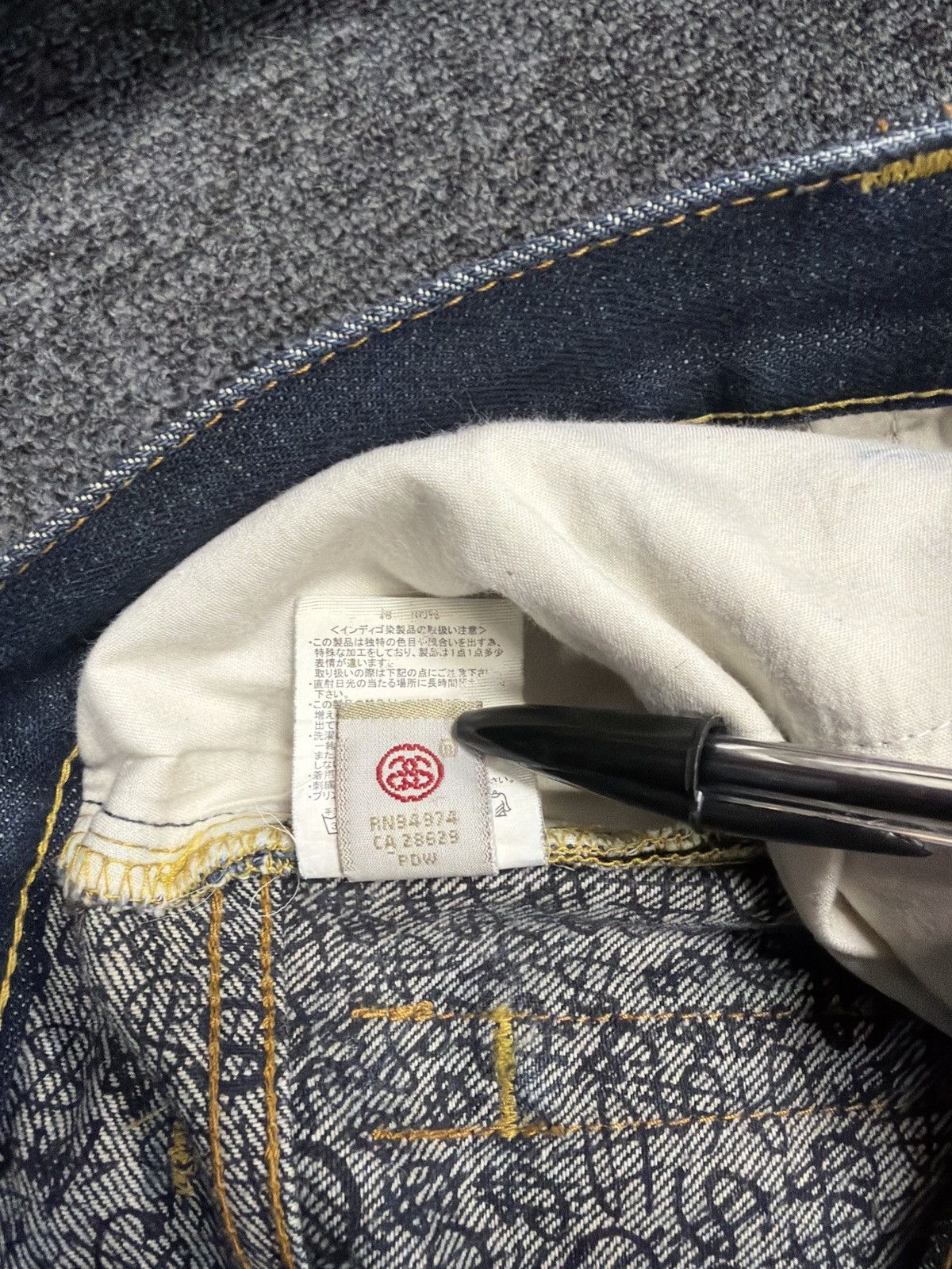 Stussy Vintage 2000s Stussy Rough & Rugged Dollar Jeans - Waist 32 Size US 32 / EU 48 - 10 Thumbnail