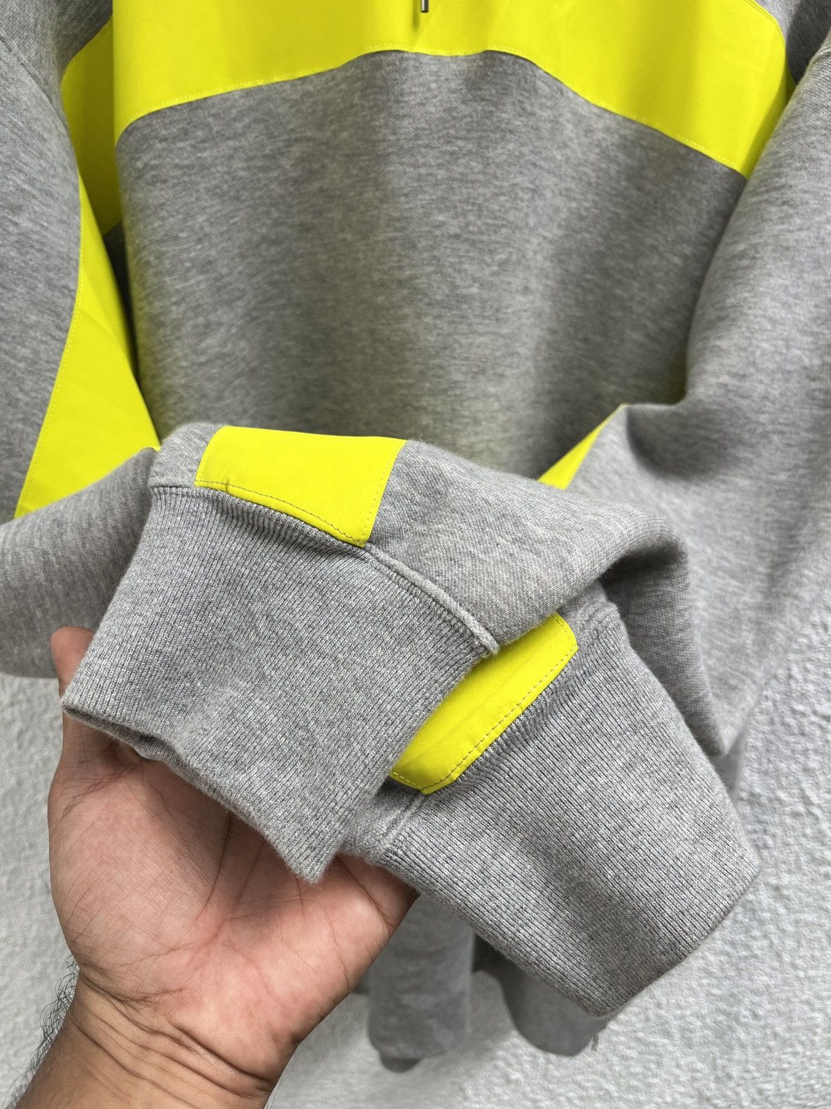Sacai Sacai Reflector Design Side Zip Pullover Hoodie Size US L / EU 52-54 / 3 - 13 Thumbnail