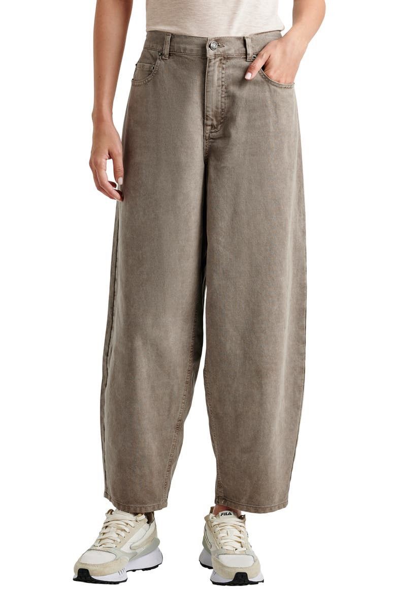 Zara Zara barrel pants Size US 34 / EU 50 - 1 Thumbnail