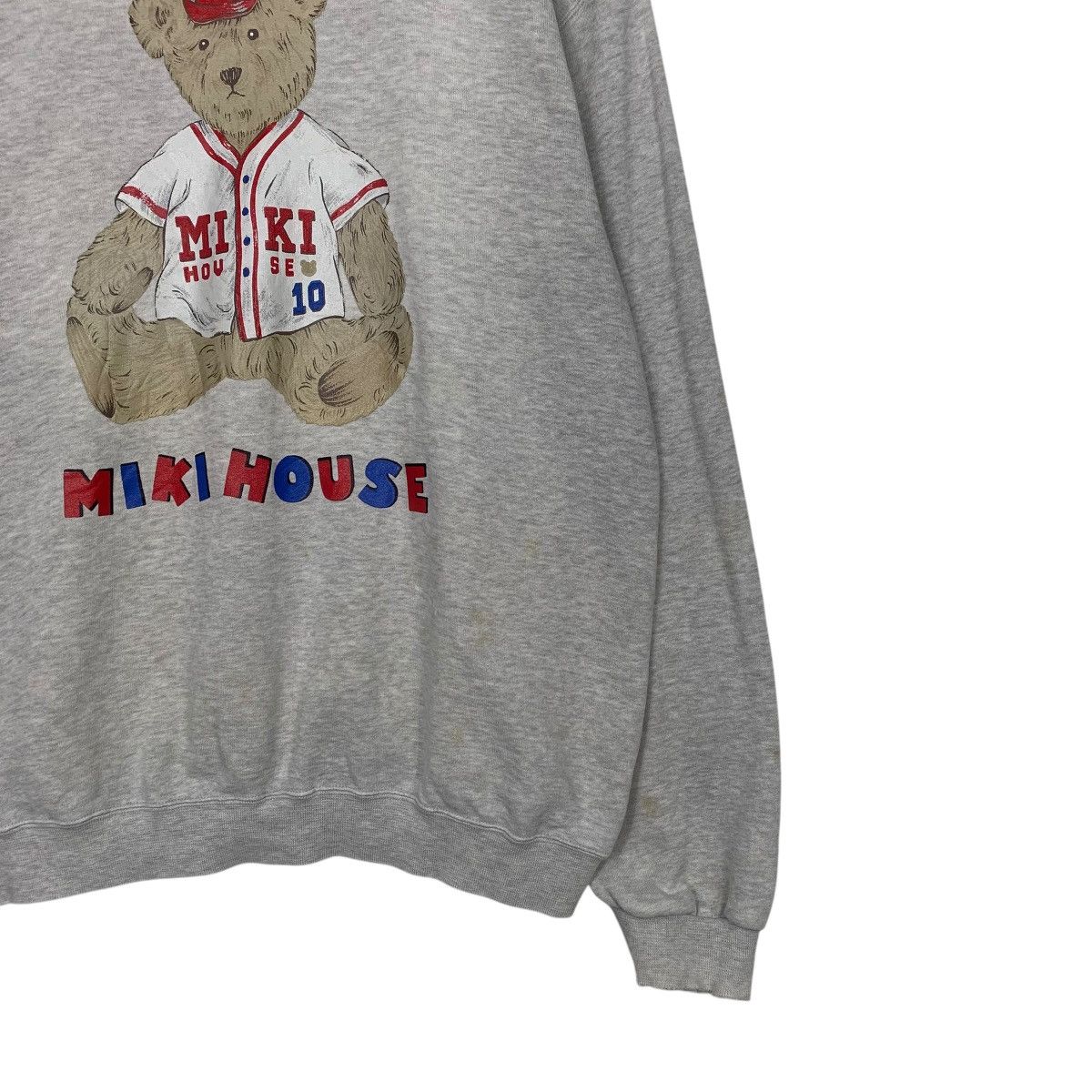 Japanese Brand Vintage Miki House Big Logo Crewneck Sweatshirt Size US L / EU 52-54 / 3 - 4 Thumbnail