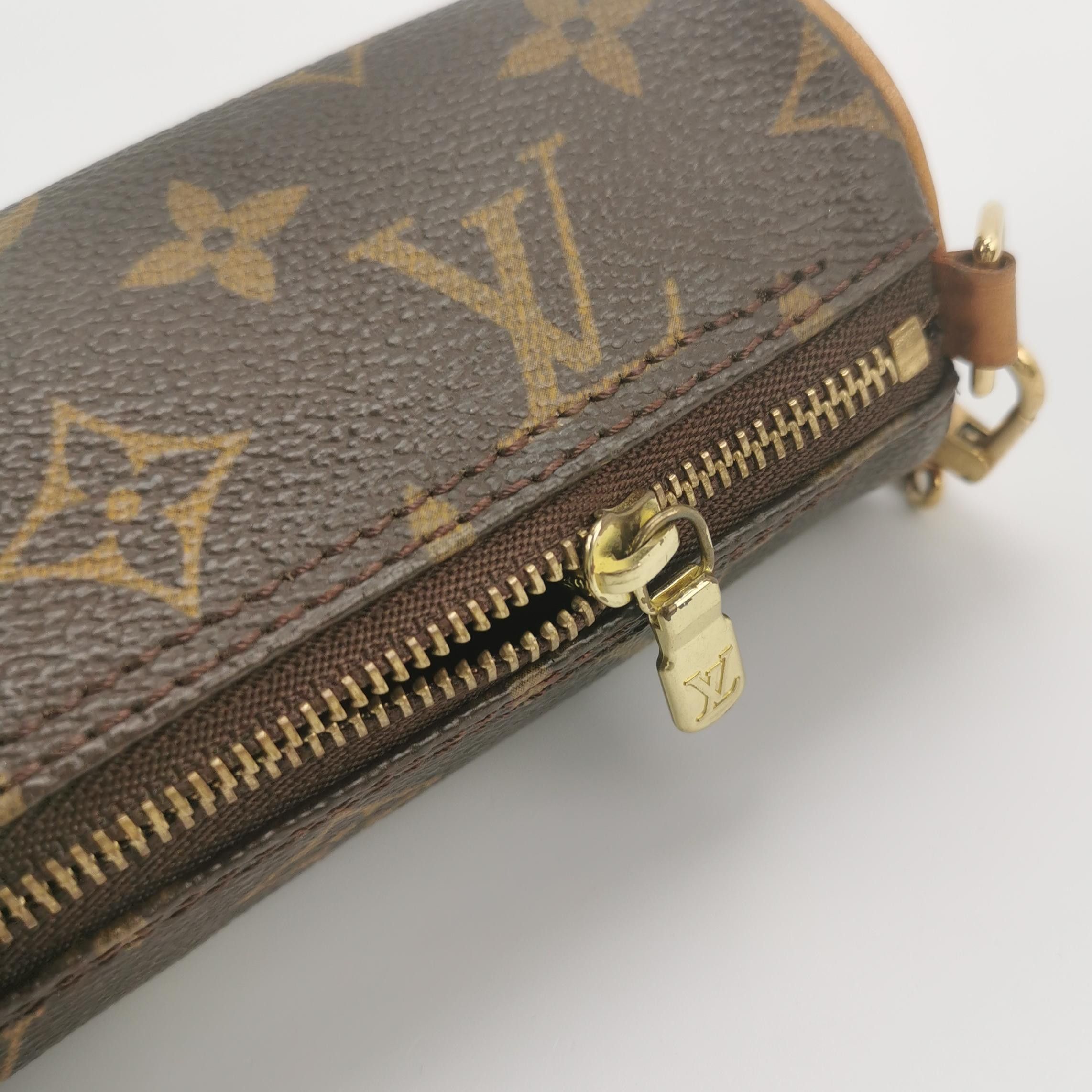 Louis Vuitton Louis Vuitton (LV) Papillon Mini Vegetable Tanned Leather M Size ONE SIZE - 4 Thumbnail