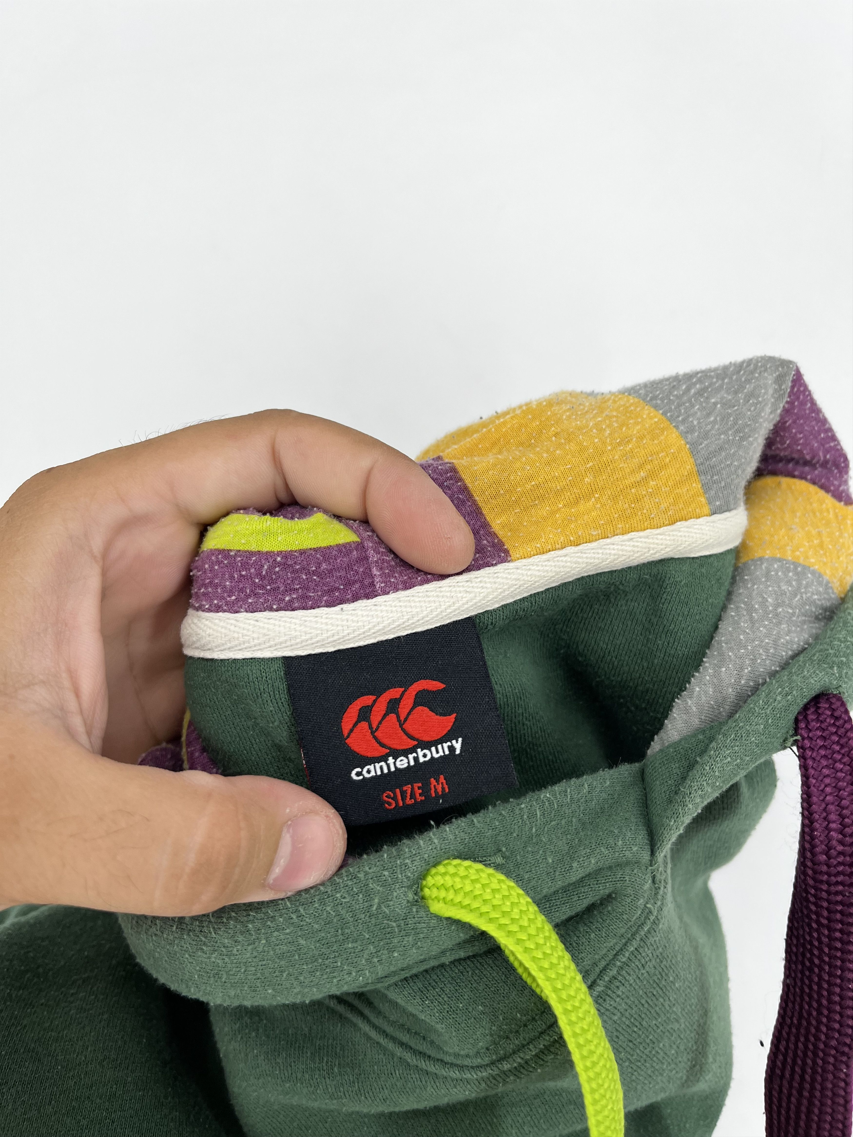 Other Vintage Canterbury Of New Zealand Rugby Green Hoodie M Size US M / EU 48-50 / 2 - 12 Thumbnail