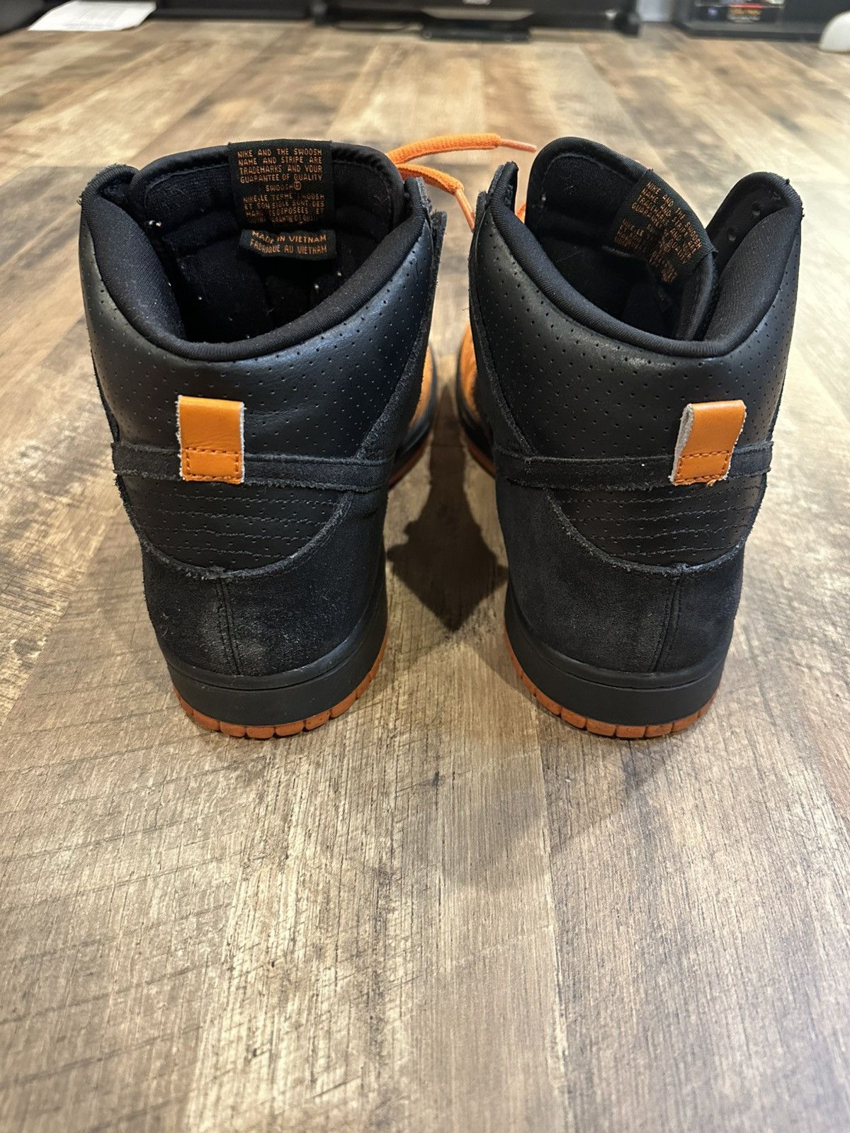 Nike RARE Nike Dunk High Pro SB ‘Golden Gate Bridge’ Halloween 12 Size US 12 / EU 45 - 3 Thumbnail