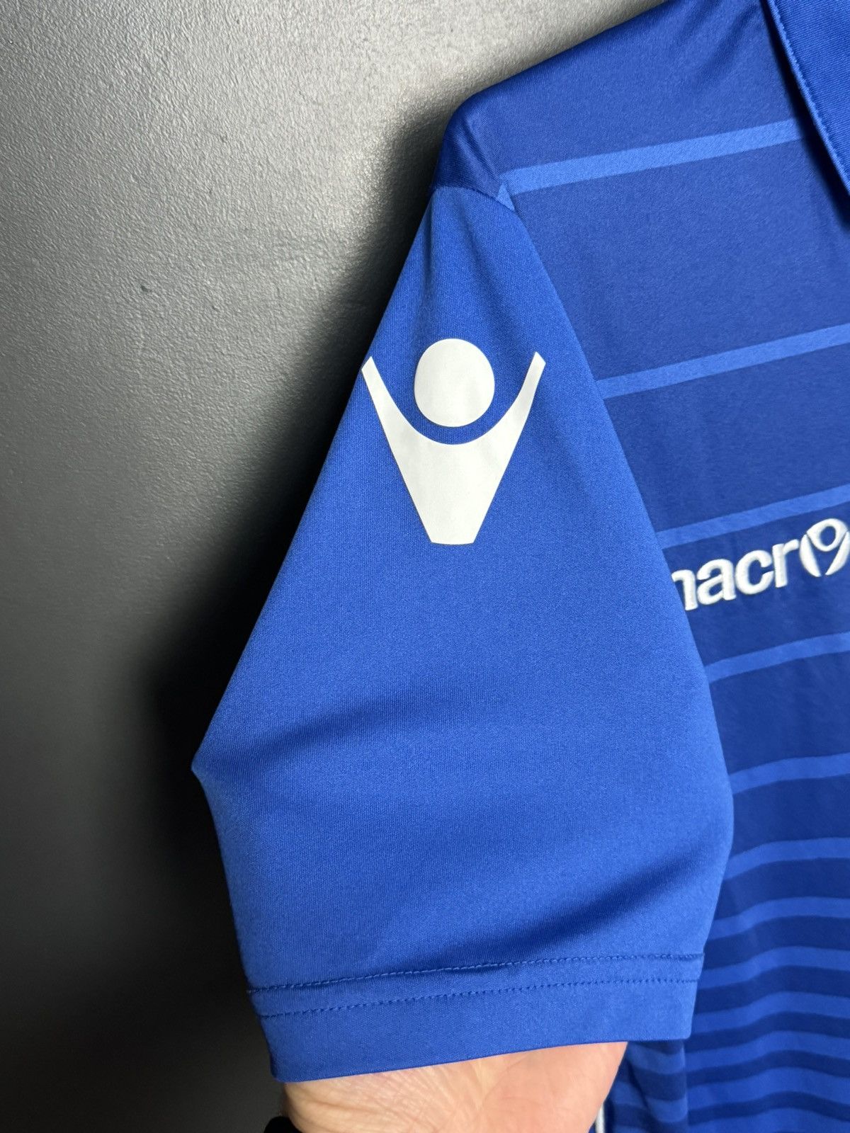 Macron Liechtenstein National Team 20/22 Home Football Jersey Size US M / EU 48-50 / 2 - 4 Thumbnail