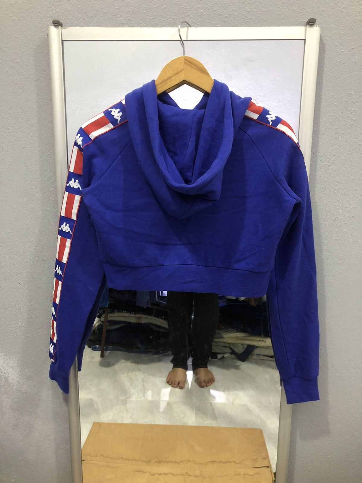 Kappa Fall/Winter 2019 Kappa LA Berry Cropped Hoodie Size XS / US 0-2 / IT 36-38 - 8 Thumbnail