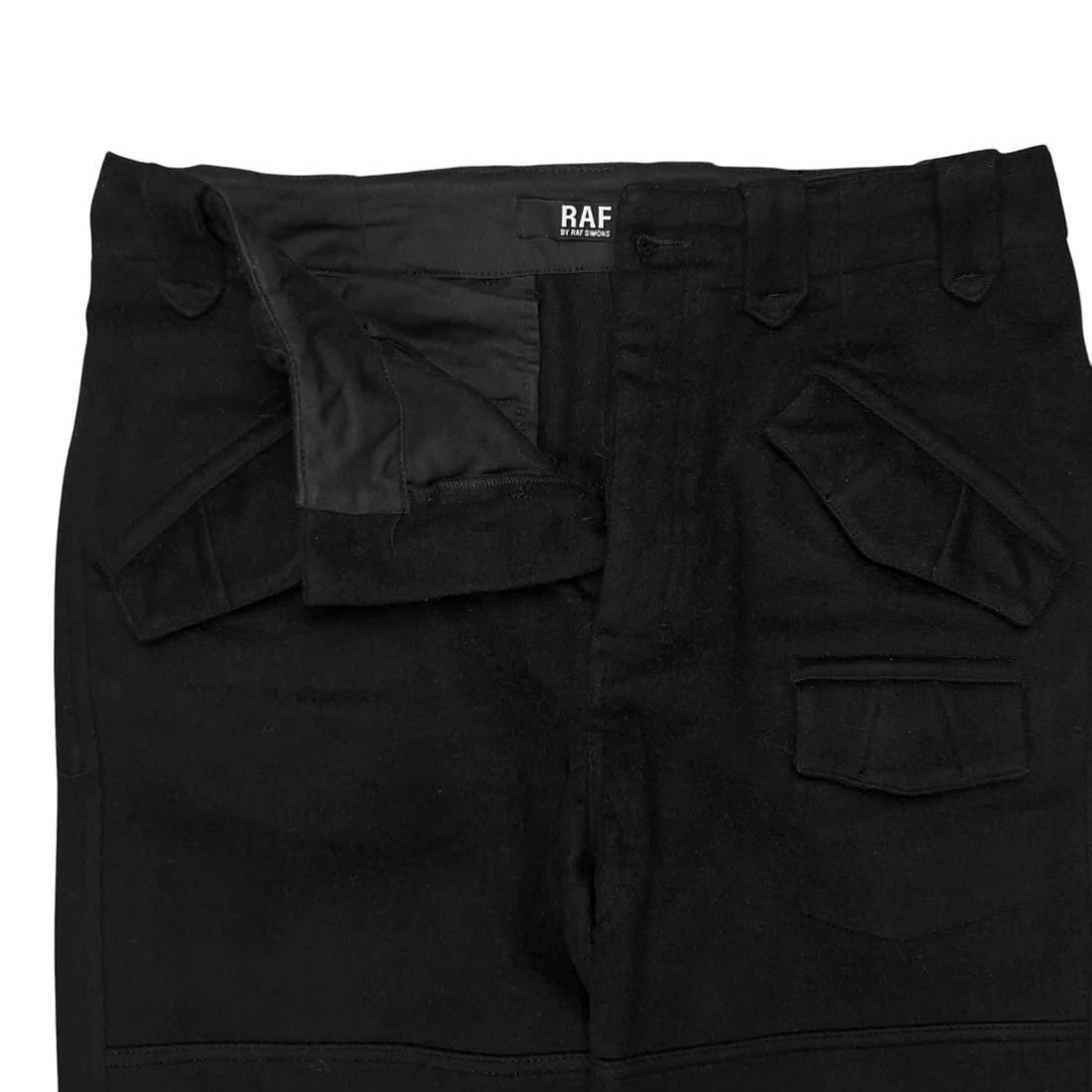 Raf Simons RAF by Raf Simons Parachute Cargo Wool Pants - AW09 Size US 33 - 5 Thumbnail