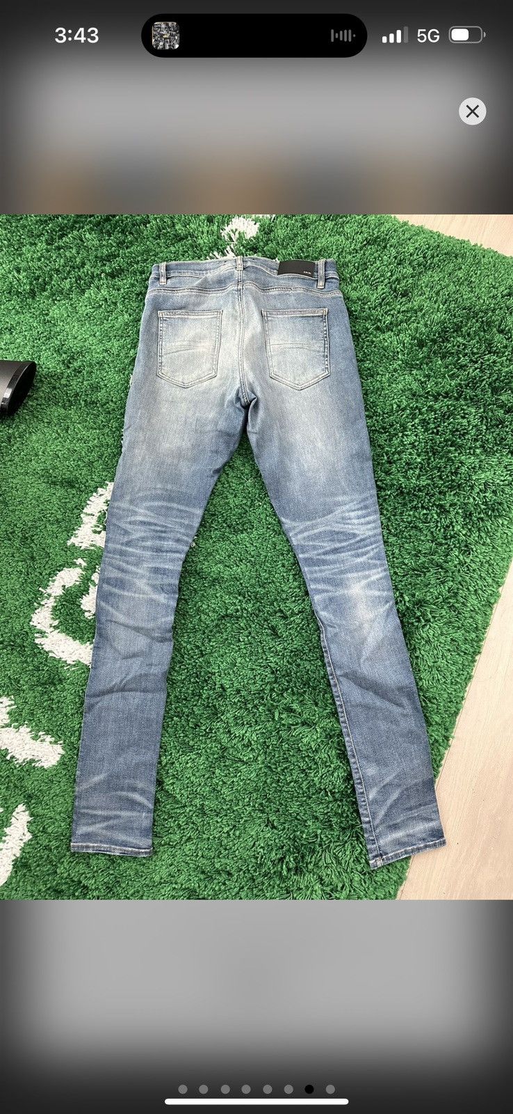 Amiri Amiri Denim Size US 33 - 3 Thumbnail