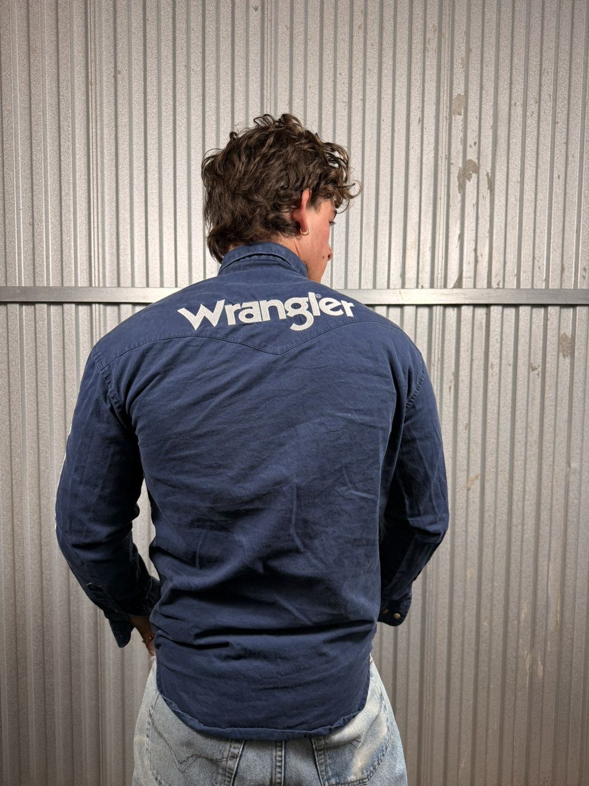 Wrangler Wrangler Sewn In Western Cowboy Button Up Shirt Size US S / EU 44-46 / 1 - 3 Thumbnail