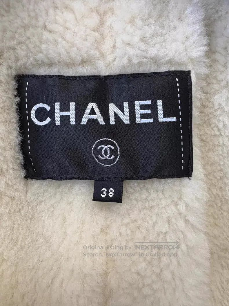 Chanel Chanel 19A Egyptian Series Blue Lamb Wool Inner Stitching Size XS / US 0-2 / IT 36-38 - 6 Thumbnail