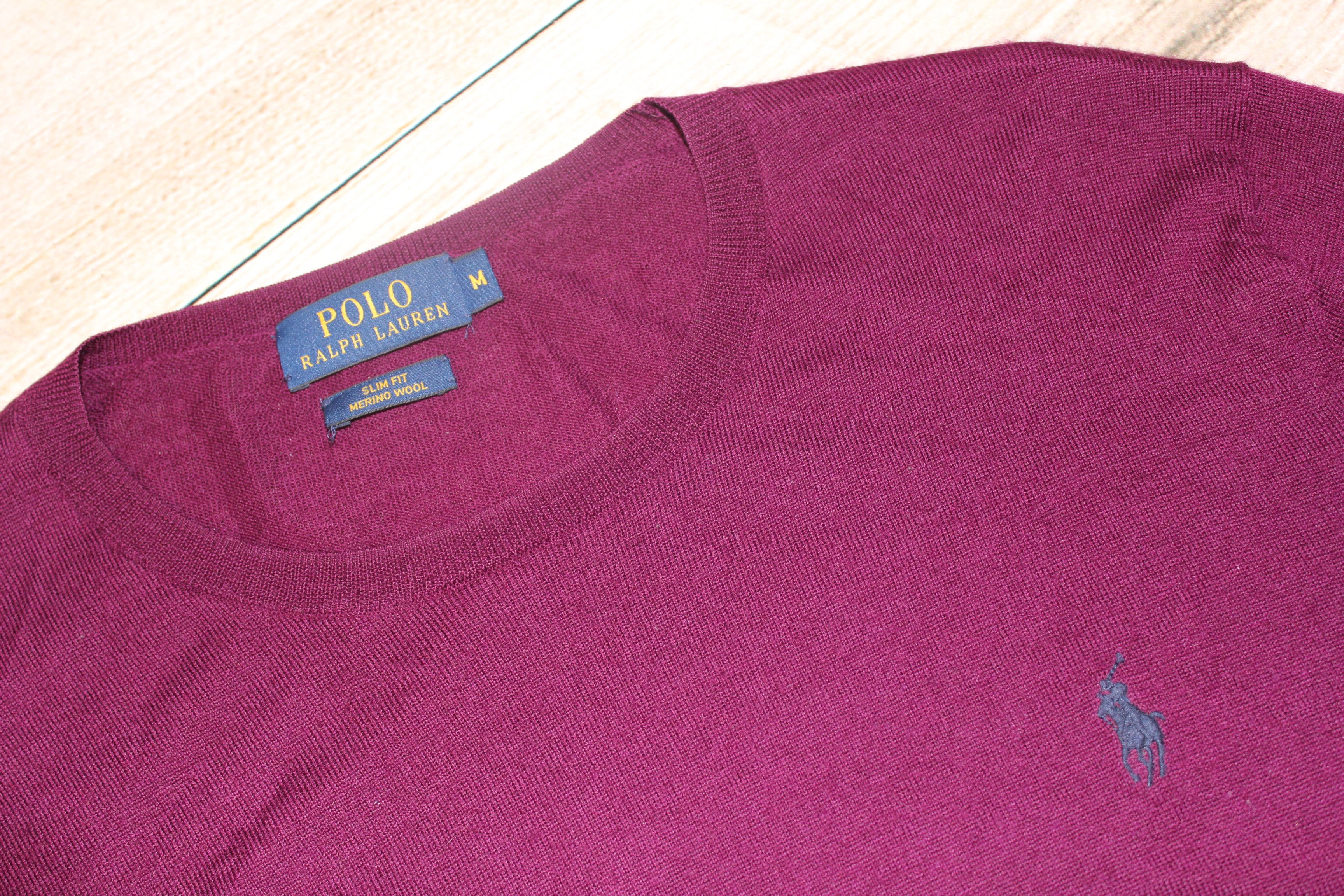 Polo Ralph Lauren Men's RALPH LAUREN Crew Neck Wool Jumper Size US M / EU 48-50 / 2 - 1 Thumbnail