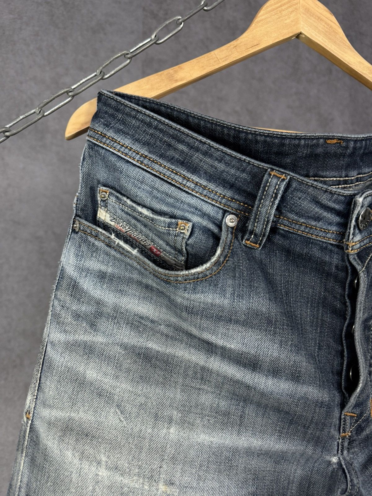 Diesel Diesel Safado vintage designer distressed denim jeans Size US 32 / EU 48 - 4 Thumbnail