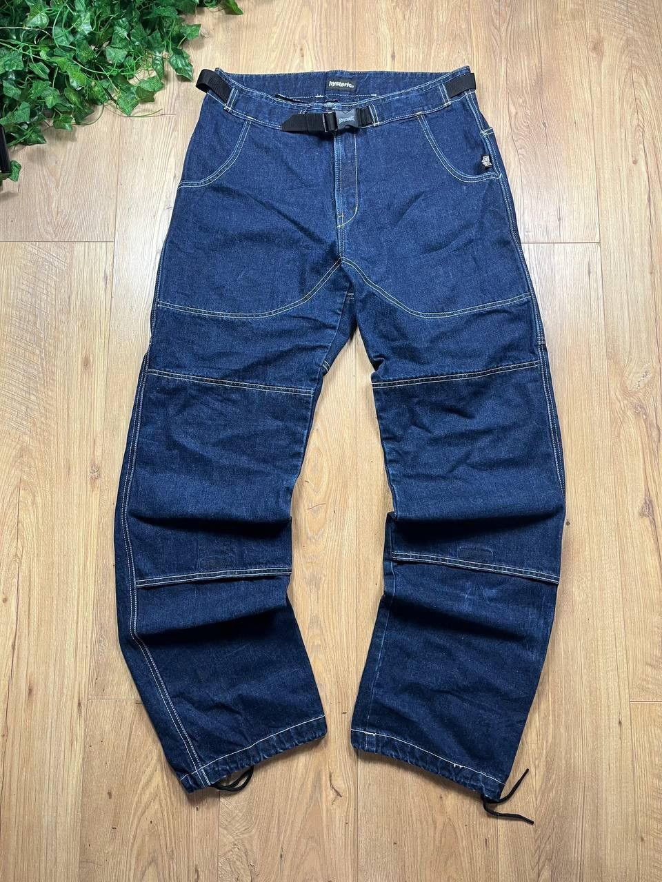 Hysteric Glamour 00’s HYSTERIC GLAMOUR BAGGY JEANS PANTS Y2K RARE Size US 34 / EU 50 - 1 Thumbnail