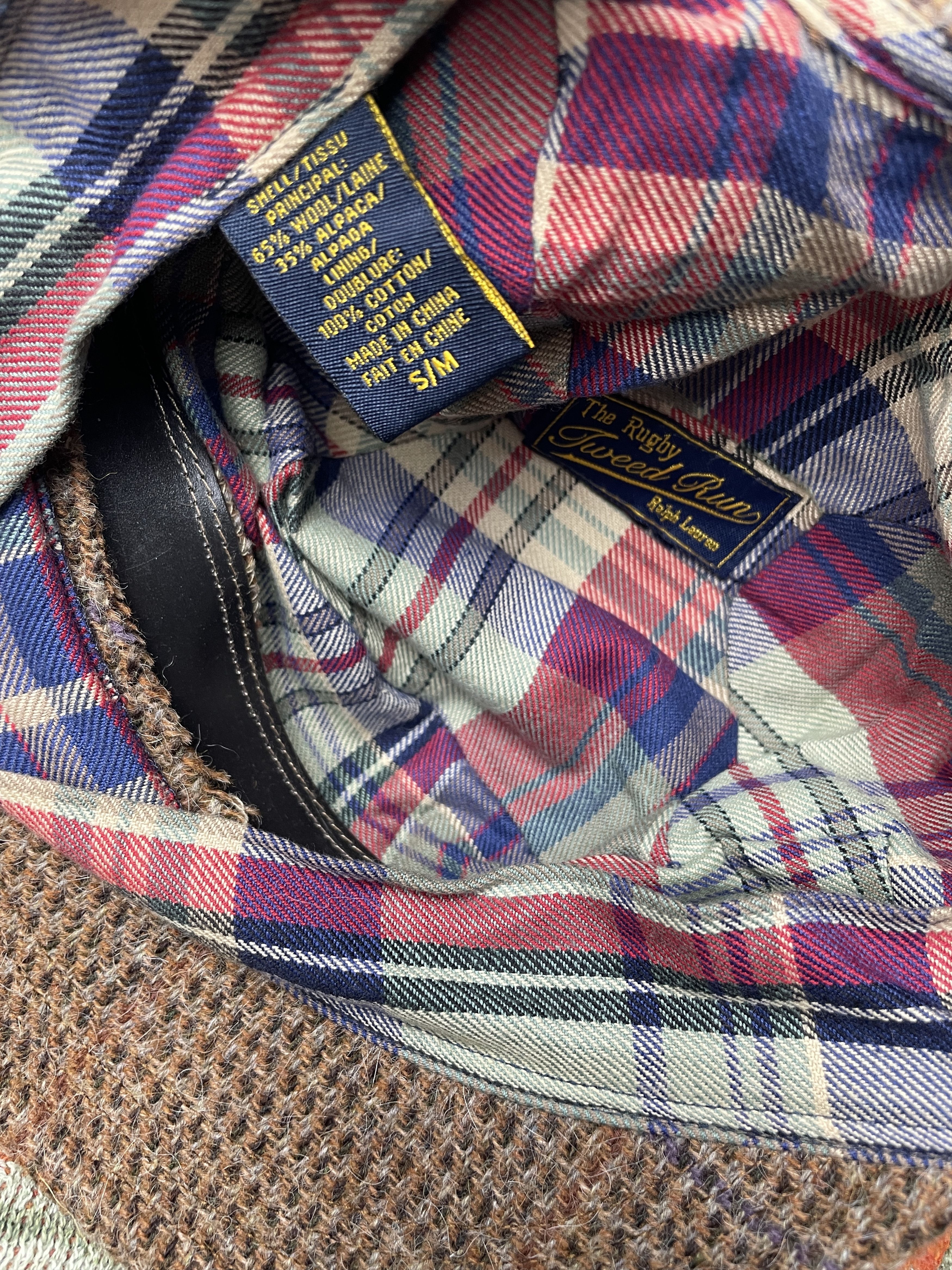 Ralph Lauren × Rugby Ralph Lauren Ralph Lauren ducktail cap newsboy cap octagonal hat Size ONE SIZE - 6 Thumbnail
