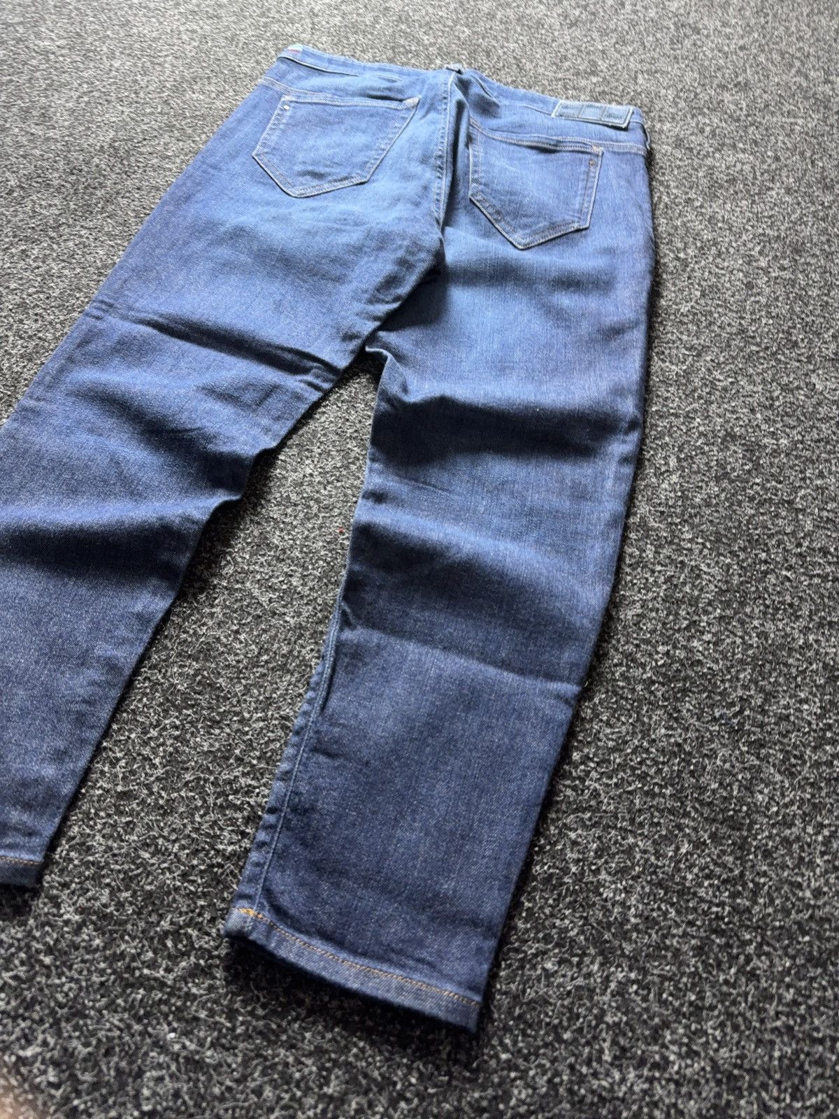 Diesel Luxury 00s Y2K Diesel Chinelle Regular Slim Tapered Jeans Size 30" / US 8 / IT 44 - 15 Thumbnail