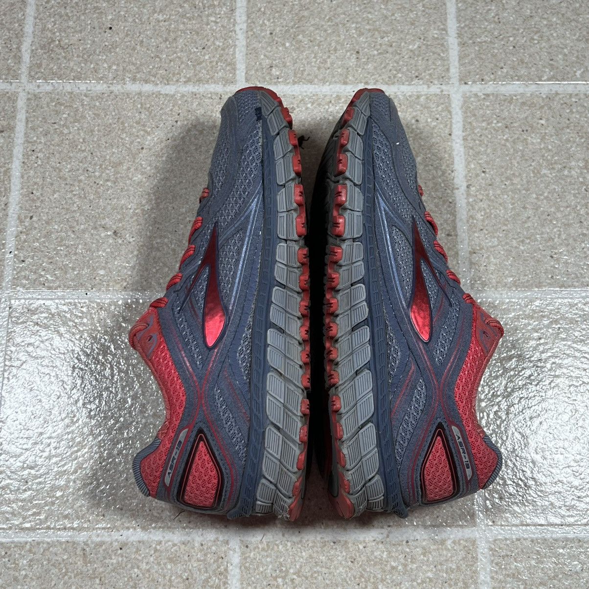 Brooks Brooks Adrenaline ASR 13 Running Shoes Sneakers Grey Coral Size US 8 / IT 38 - 6 Thumbnail
