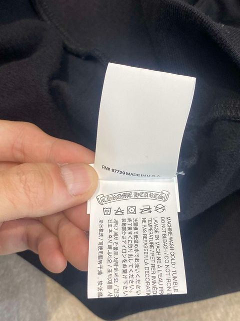 Chrome Hearts CHROME HEARTS Rolling Stones Zip Up Hoodie BLACK Size US XXL / EU 58 / 5 - 11 Thumbnail
