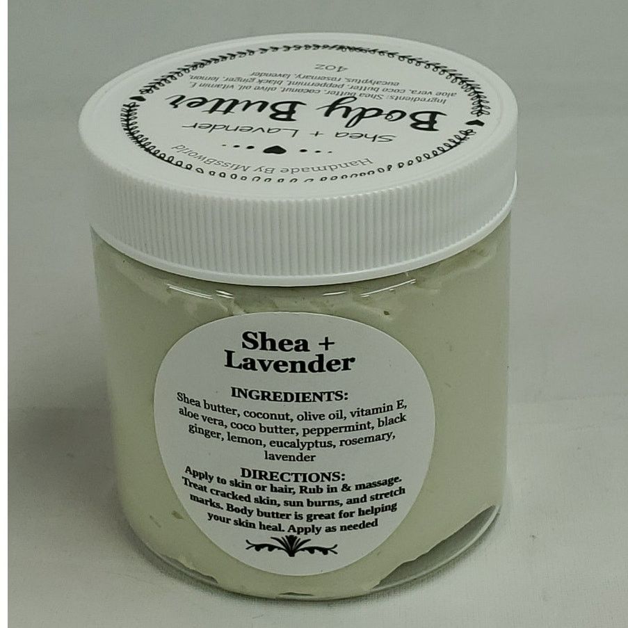 Other Shea Lavender Body Butter Handmade Natural Moisturizer 4 oz Size ONE SIZE - 2 Thumbnail