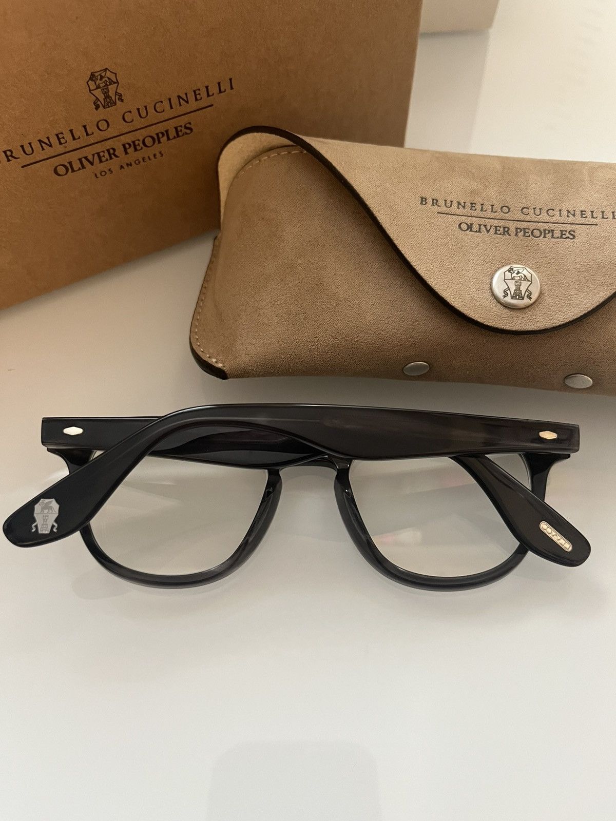 Oliver Peoples THE BRUNELLO CUCINELLI & OLIVER PEOPLES JEP-R Sun 49 Optical Size ONE SIZE - 4 Thumbnail