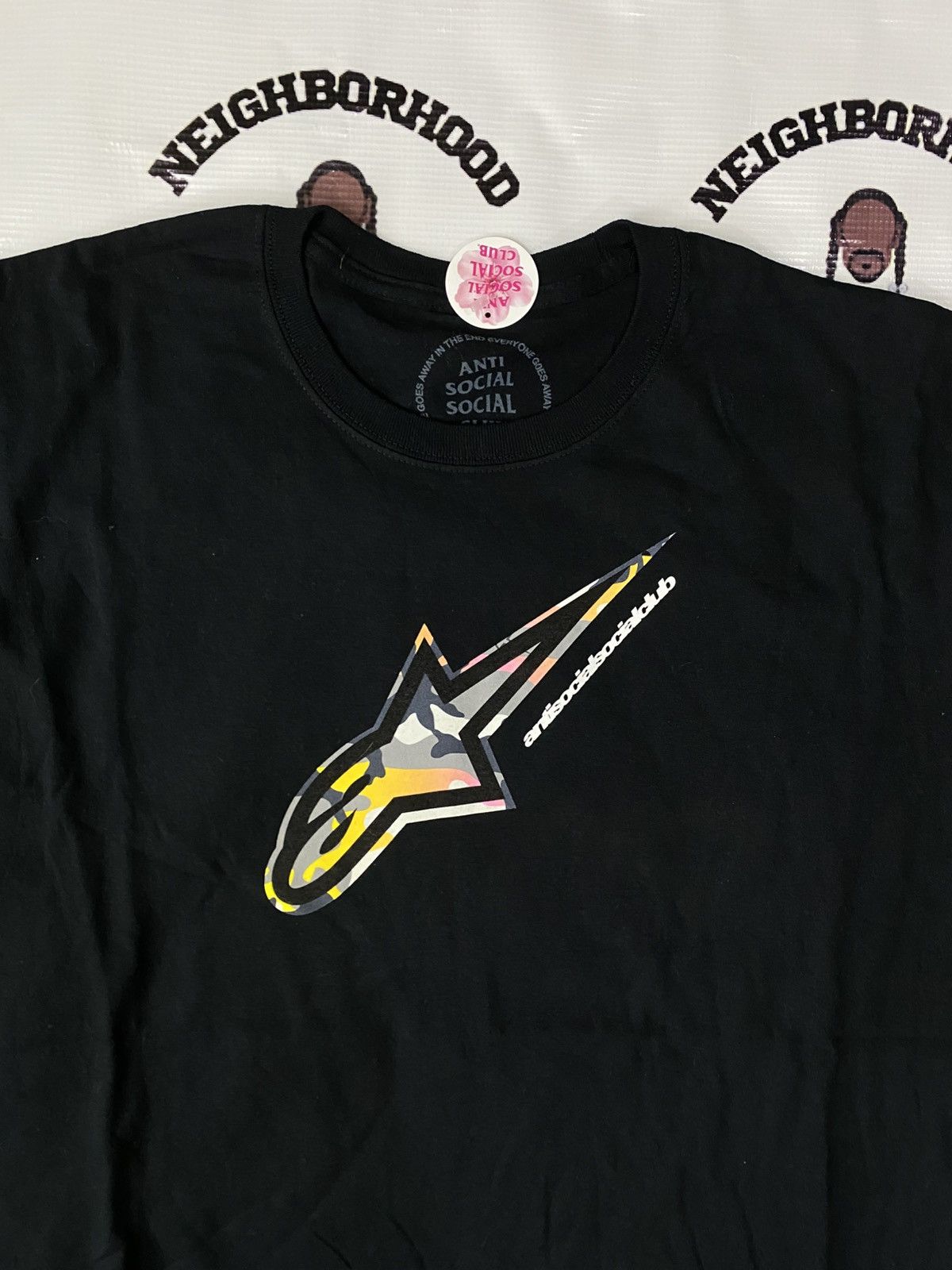 Alpinestars × Anti Social Social Club ASSC X ALPINESTARS TEE. Size US XL / EU 56 / 4 - 4 Thumbnail
