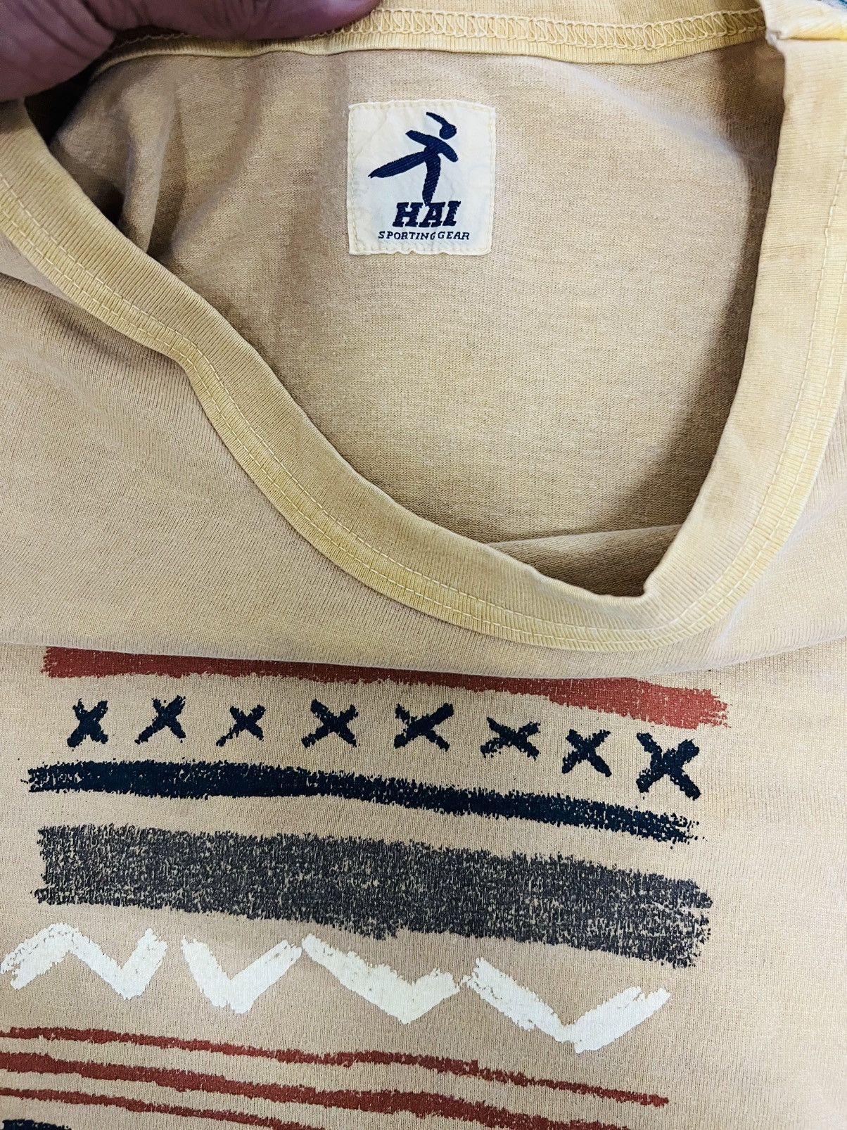 Hai Sporting Gear × Issey Miyake × Vintage VINTAGE HAI SPORTING GEAR LONGSLEEVE TEE Size US M / EU 48-50 / 2 - 6 Thumbnail