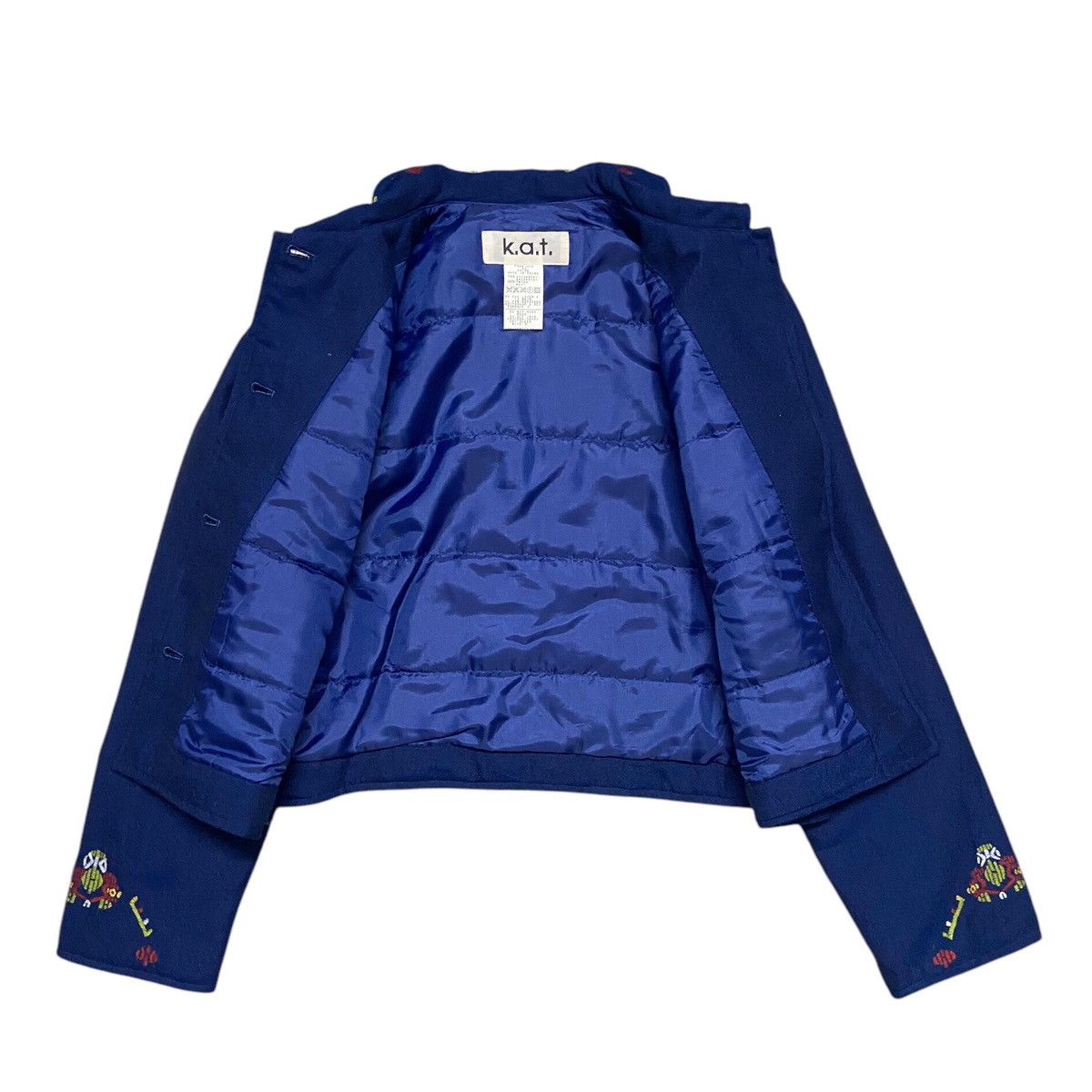 Designer × Japanese Brand K.a.t Cropped Puffer Jacket Size M / US 6-8 / IT 42-44 - 2 Thumbnail