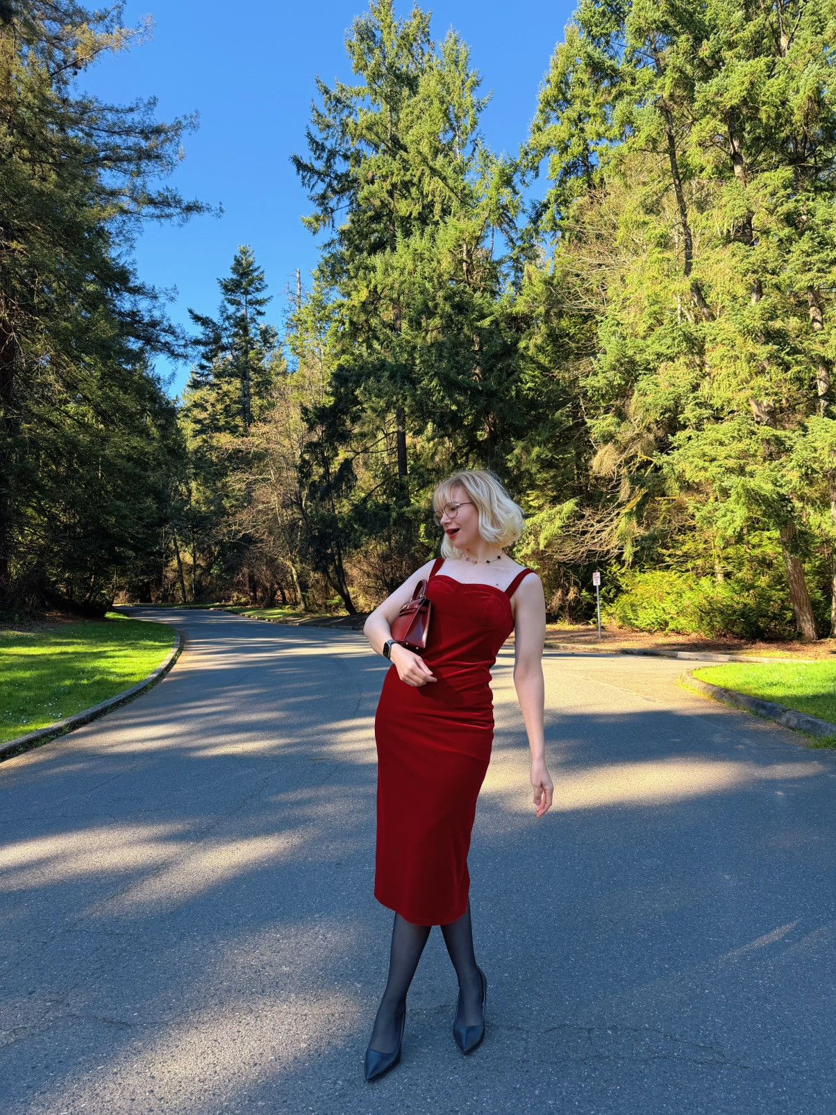 Other Red dress Size L / US 10 / IT 46 - 1 Thumbnail