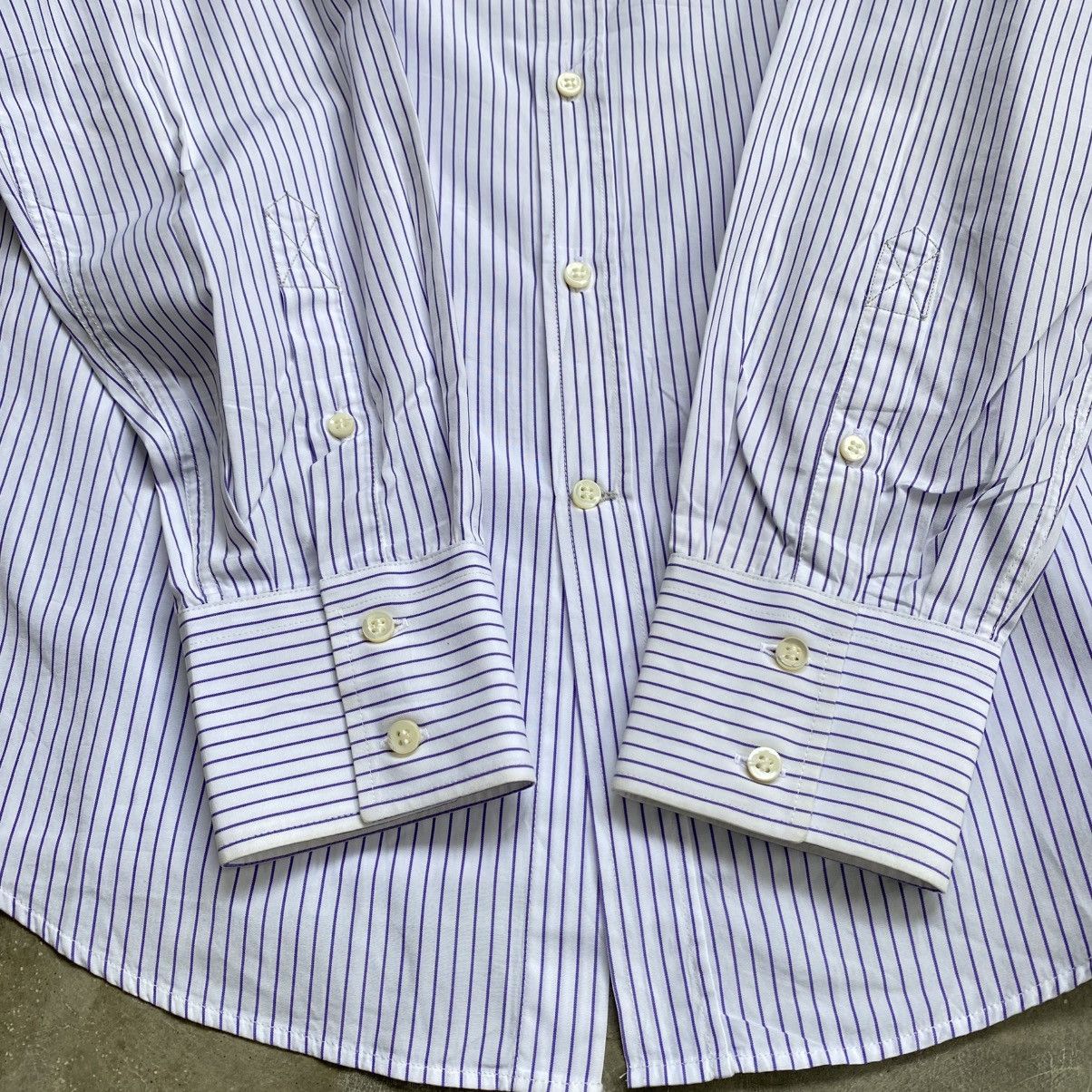Brunello Cucinelli Brunello Cucinelli Stripe Button Ups Shirt Size US L / EU 52-54 / 3 - 4 Thumbnail