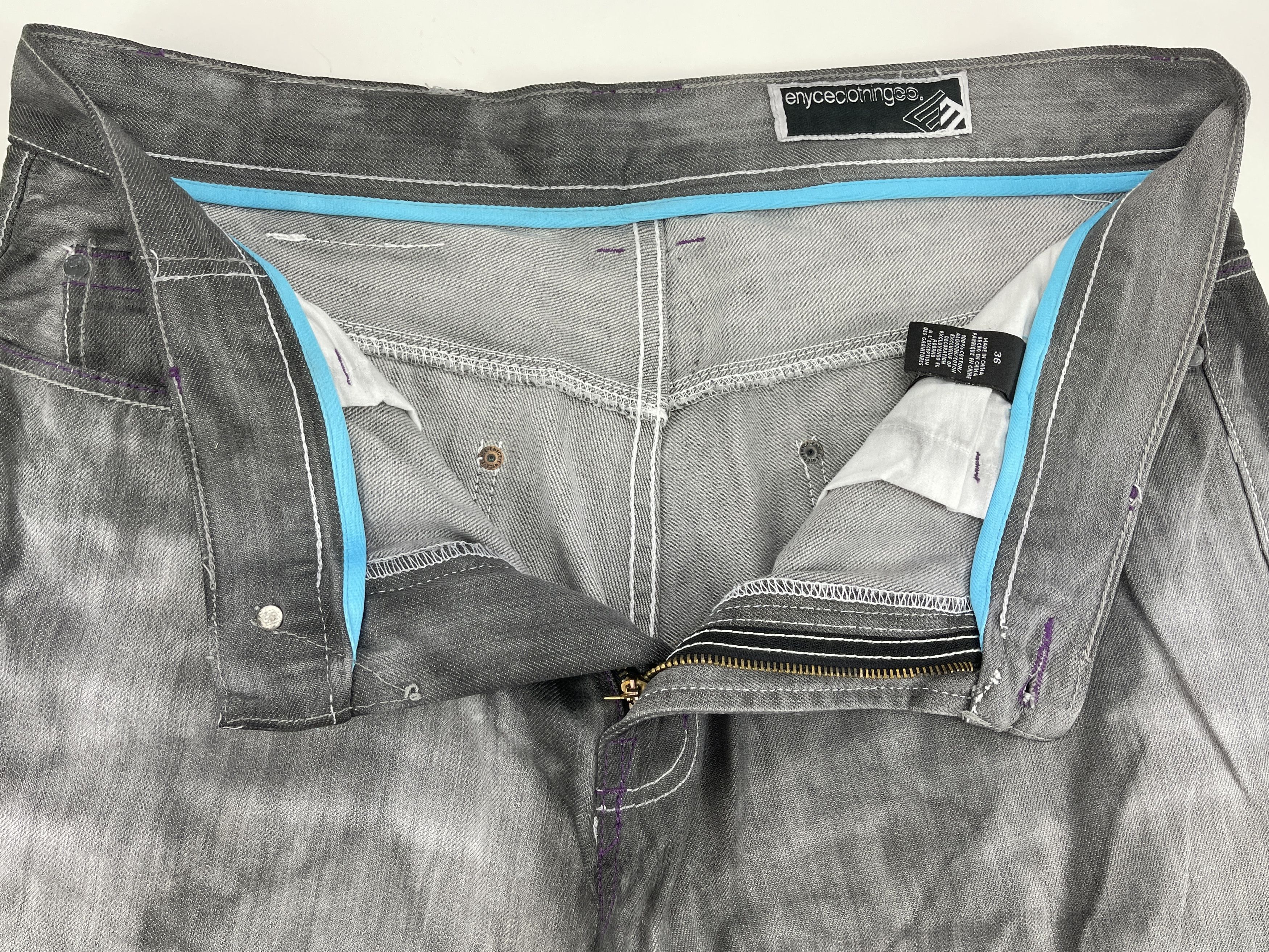 Enyce Enyce jeans shorts, vintage baggy denim, 90s hip-hop 36 Size US 36 / EU 52 - 10 Thumbnail