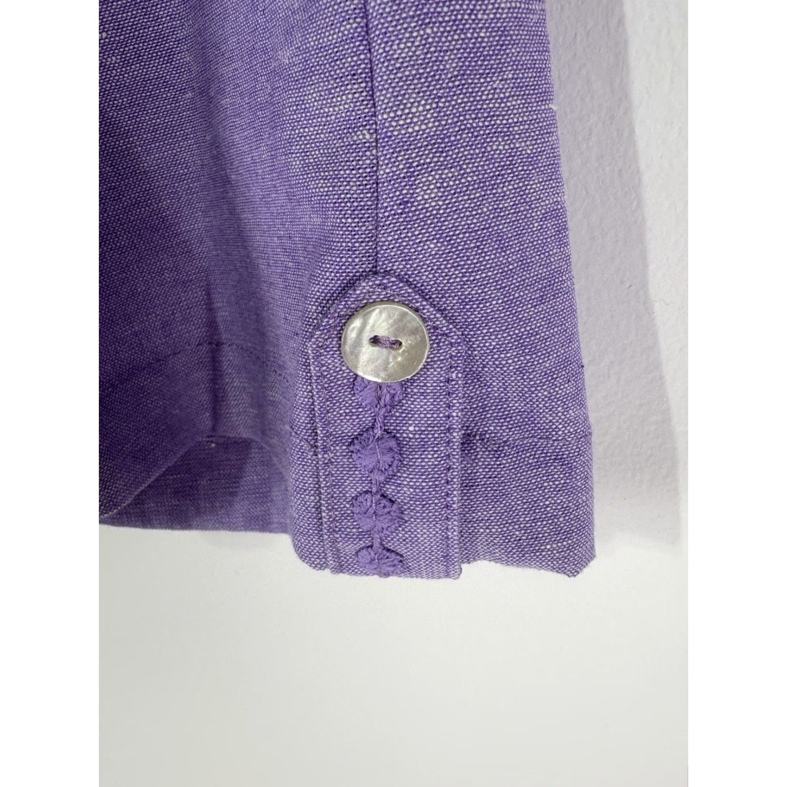 Vintage Alfred Dunner Capri Pants Womens Lavender Size 14 New Pull On Size 36" / US 14 / IT 50 - 4 Thumbnail