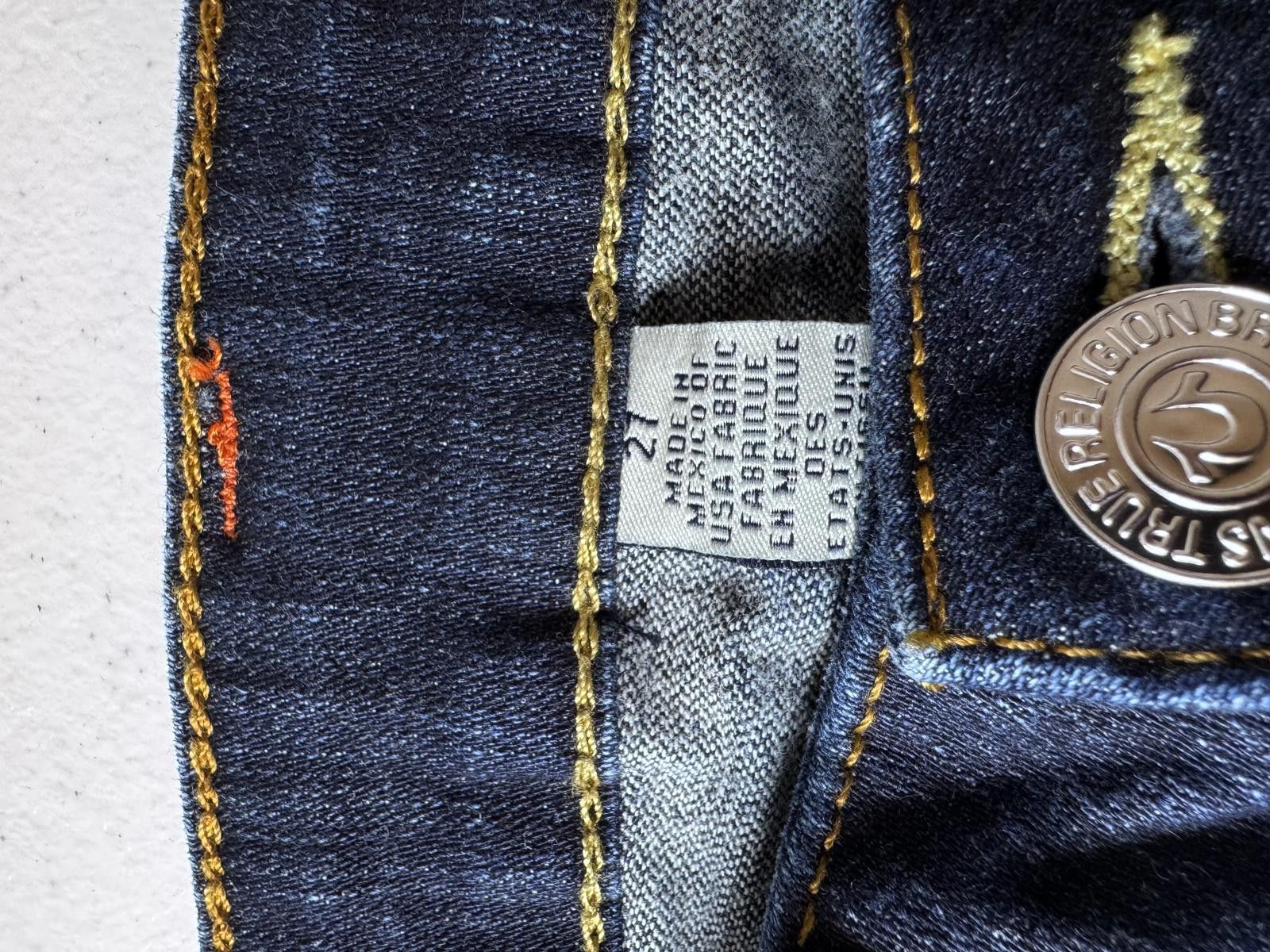 True Religion True Religion Women's Bootcut Jeans - Dark Wash size 27 Size 27" / US 4 / IT 40 - 6 Thumbnail