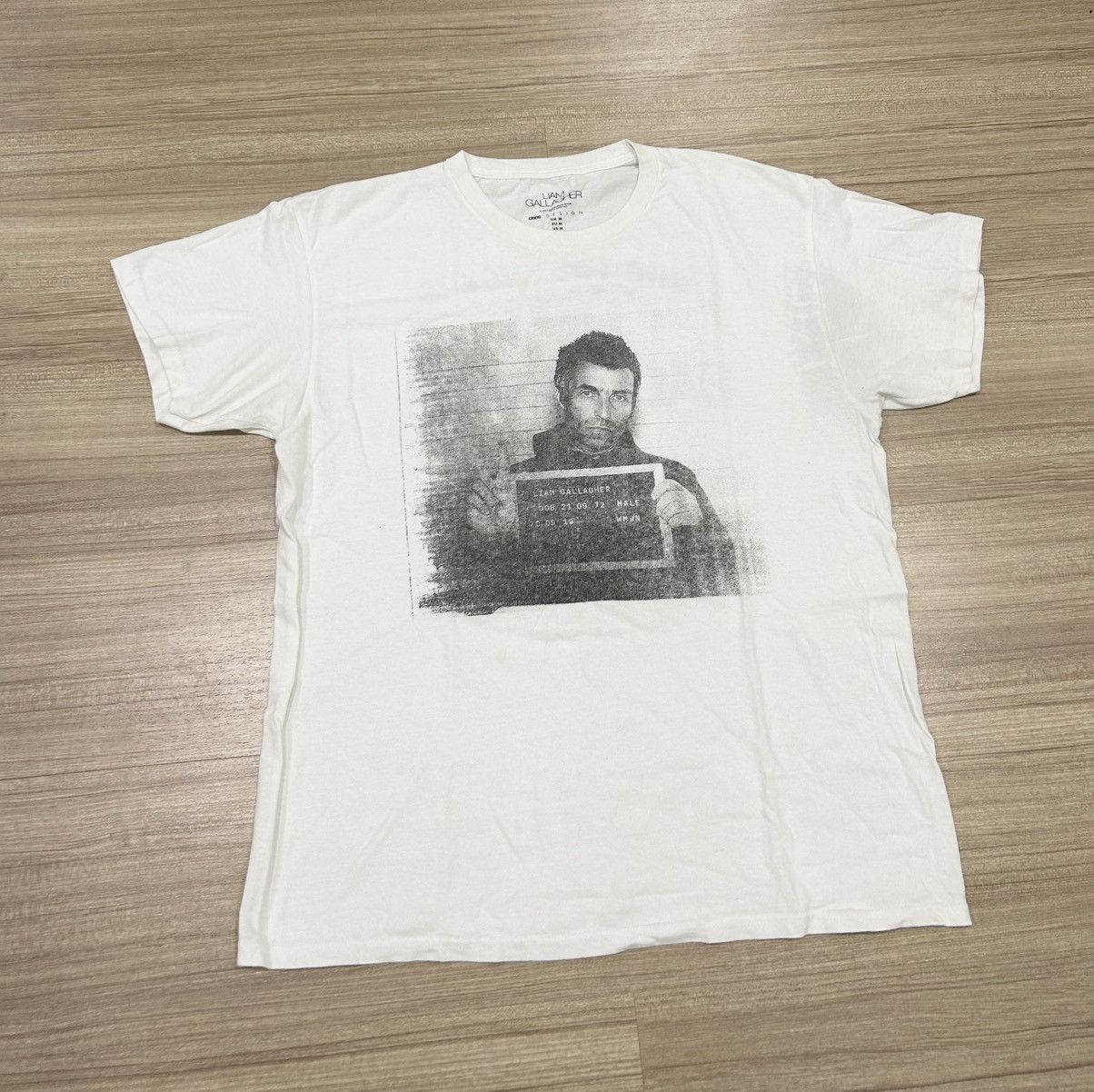 Band Tees Liam Gallagher Size US L / EU 52-54 / 3 - 1 Thumbnail