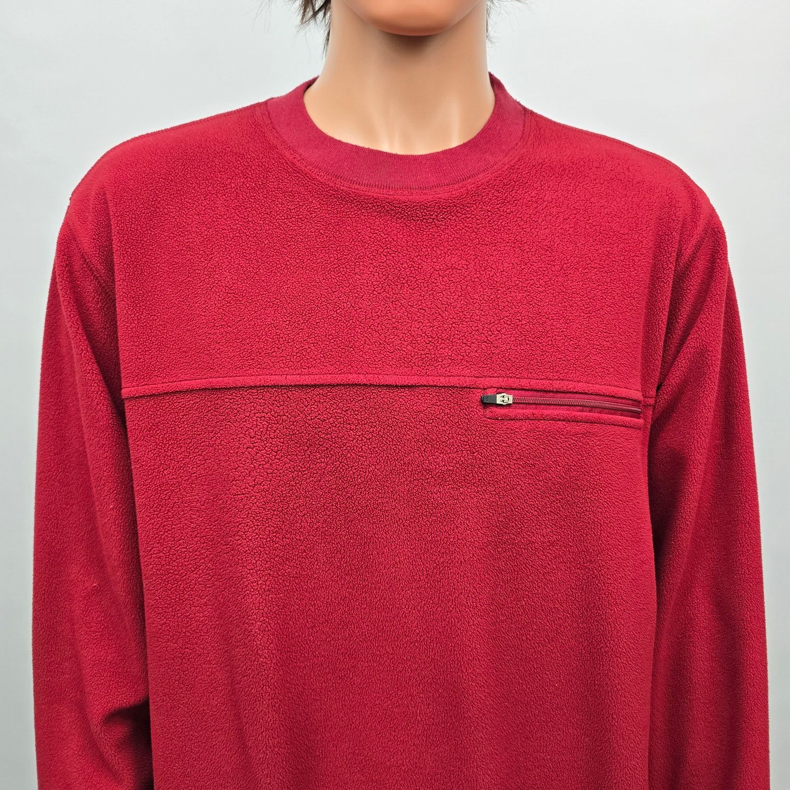 L.L. Bean LL Bean Fleece Sweatshirt L TALL Crewneck Soft Zip Pocket Size US L / EU 52-54 / 3 - 5 Thumbnail