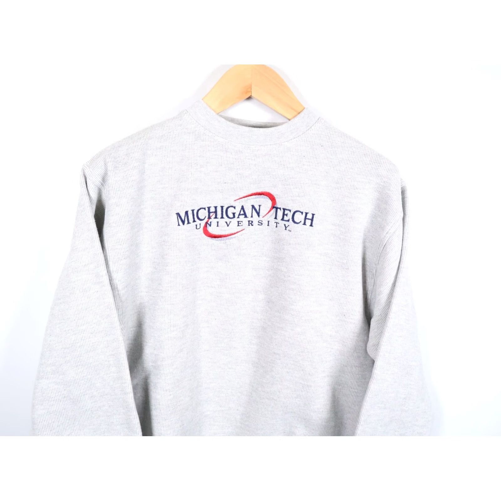 Jansport VINTAGE JanSport Michigan Tech University Sweatshirt Adult Medium Gray Embroidered Size US M / EU 48-50 / 2 - 4 Thumbnail
