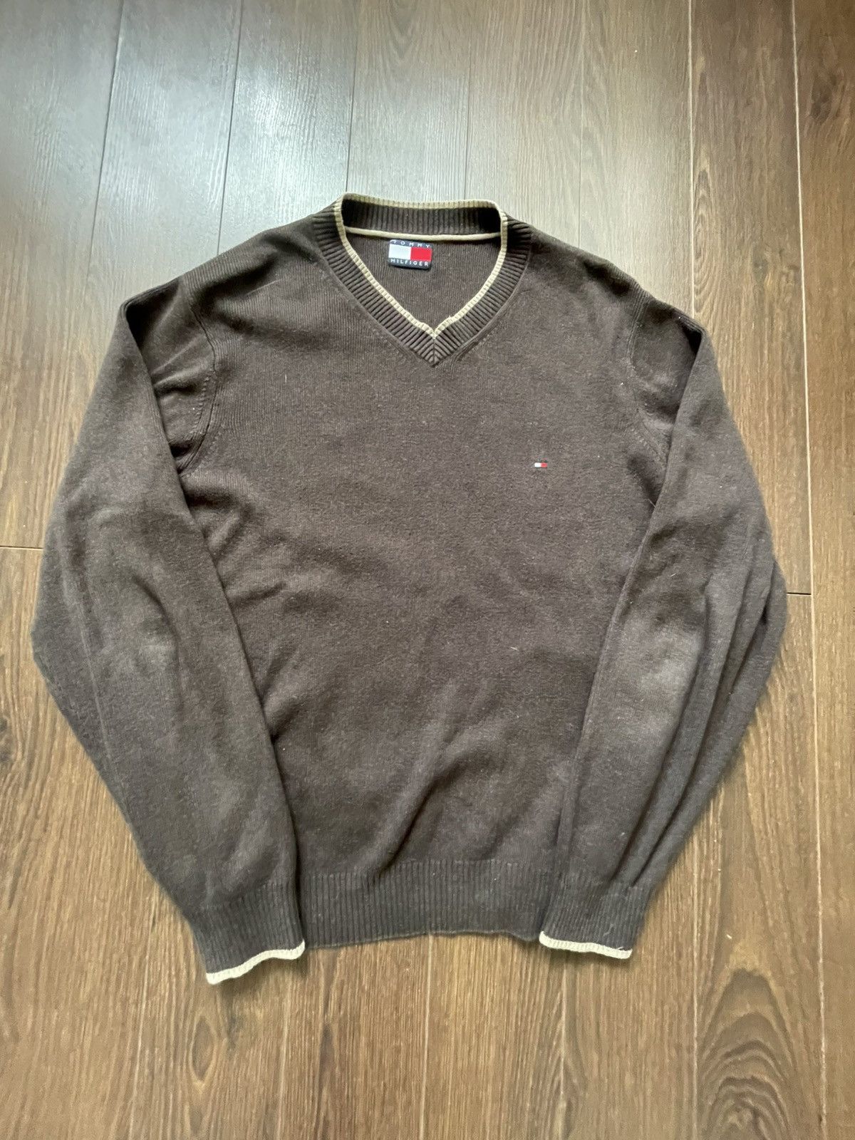 Tommy Hilfiger Vintage Tommy Hilfiger Flag Label Size US M / EU 48-50 / 2 - 1 Thumbnail