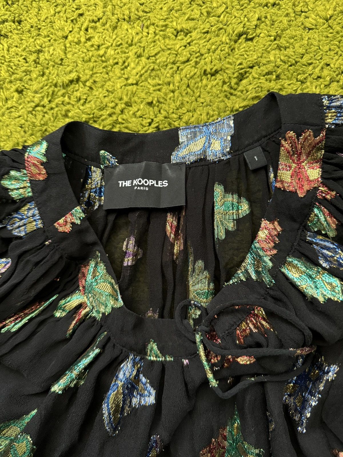 Designer × The Kooples The Kooples avant garde silk dress Size S / US 4 / IT 40 - 8 Thumbnail