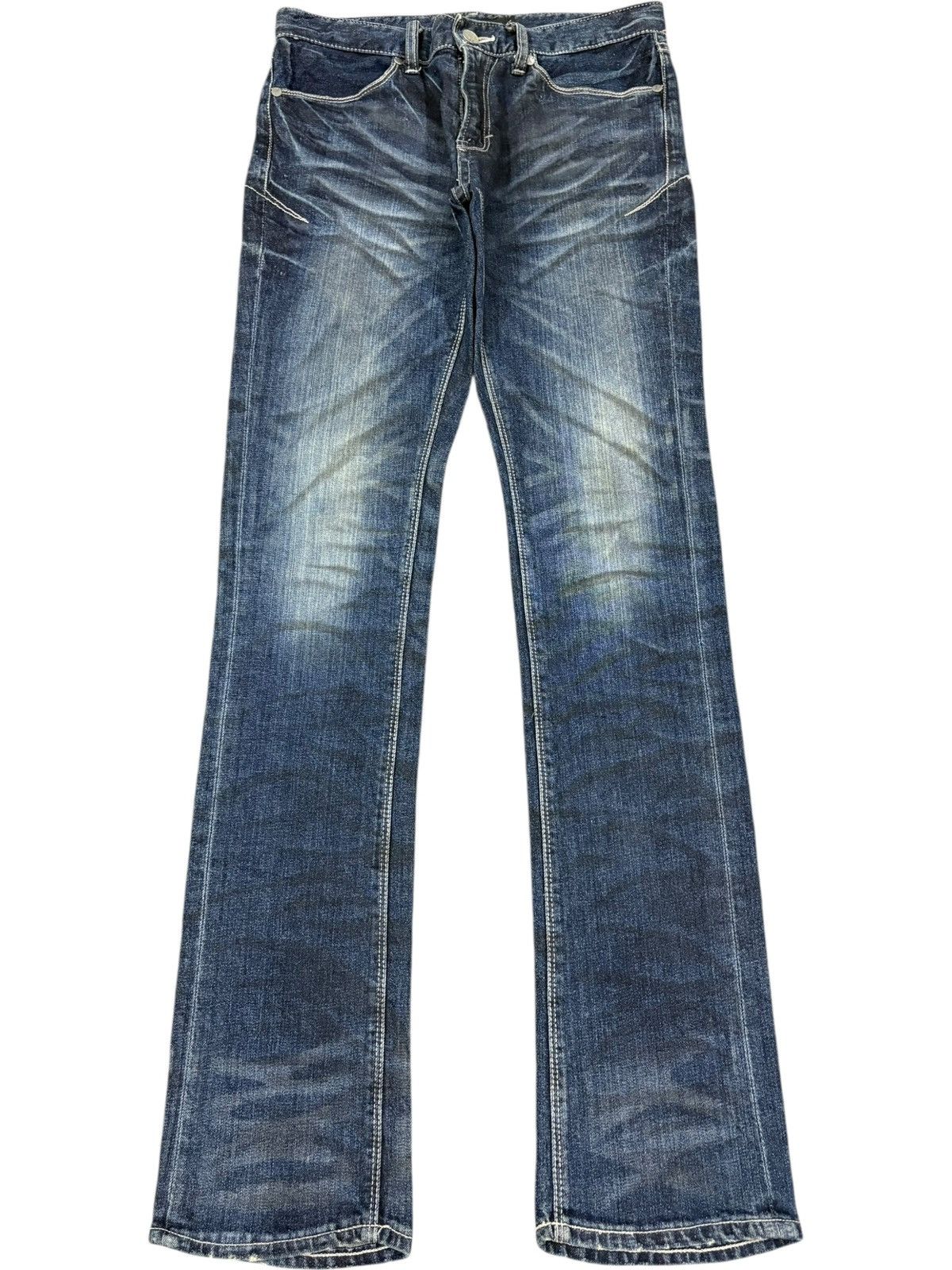 Levi's Vintage Japanese Fuga Stacked Indigo Wash Slim Jeans Size US 30 / EU 46 - 1 Thumbnail