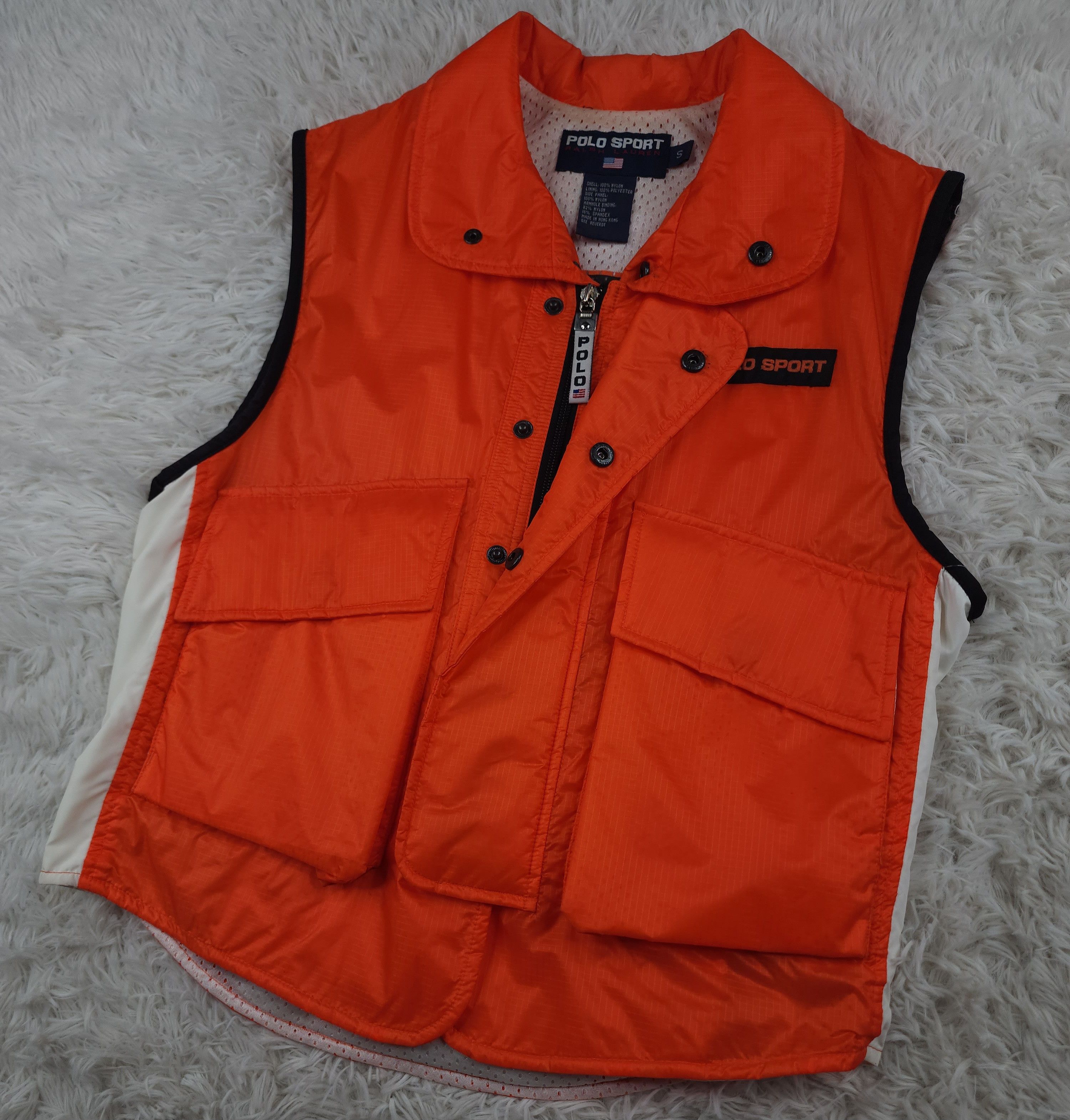 Polo Ralph Lauren Vintage Polo Sport Ralph Laurent nylon vest Size US S / EU 44-46 / 1 - 2 Thumbnail