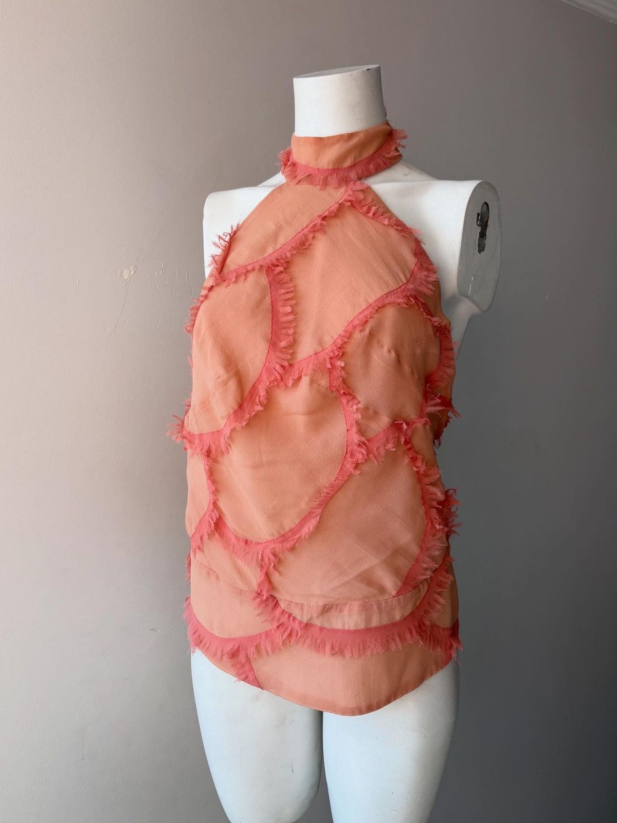 Vintage Silk blouse Size S / US 4 / IT 40 - 3 Thumbnail