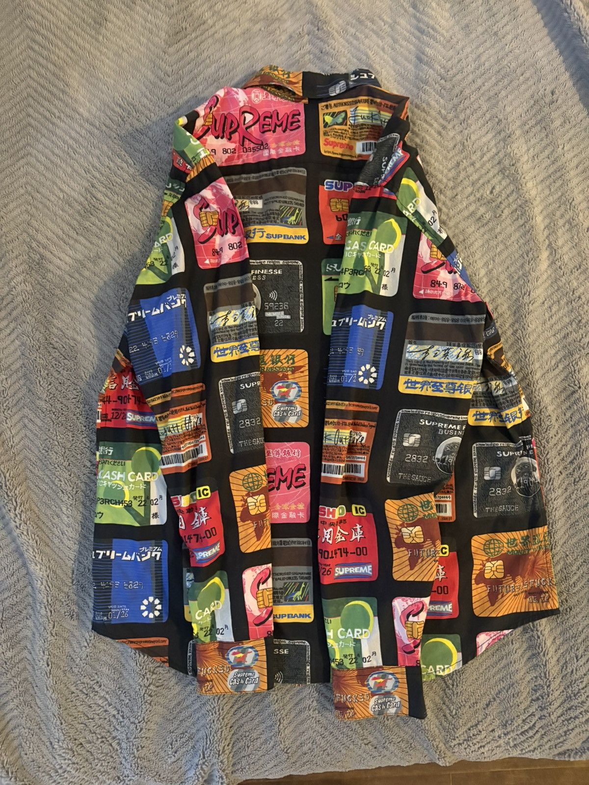 Supreme Supreme Credit Card Button Up S/S 22 Size US S / EU 44-46 / 1 - 5 Thumbnail