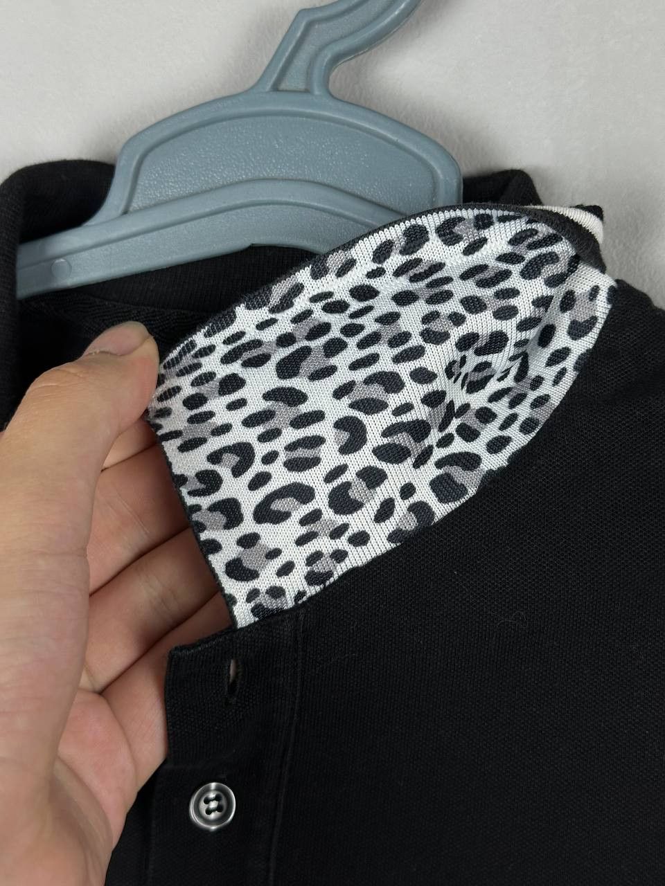 Just Cavalli Luxury Just Cavalli Black Polo T Shirt Tiger Logo Size US L / EU 52-54 / 3 - 11 Thumbnail