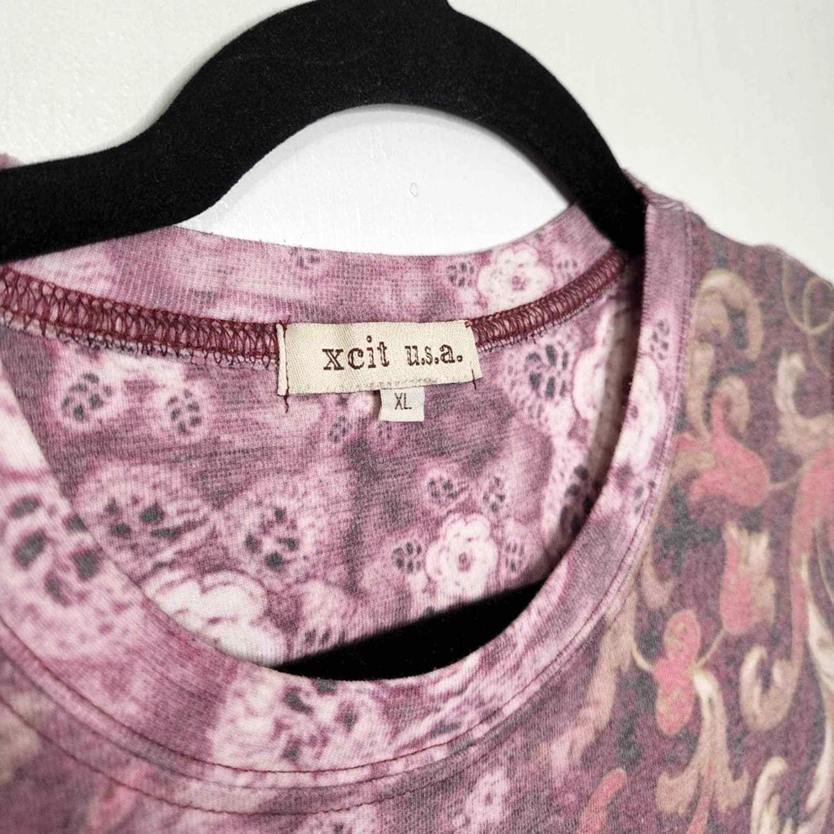 Doublet VINTAGE Y2K Ecit XL Double Sided All Over Floral Flower Monarch Collage Shirt Size XL / US 12-14 / IT 48-50 - 3 Thumbnail