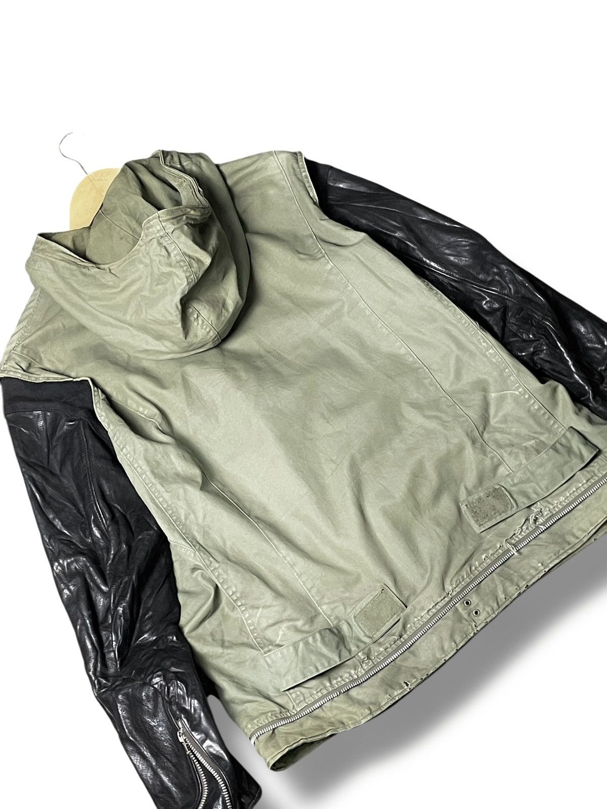 Jun Takahashi Rare Undercover Sleeve Leather Army Jacket (55) Size US S / EU 44-46 / 1 - 10 Thumbnail