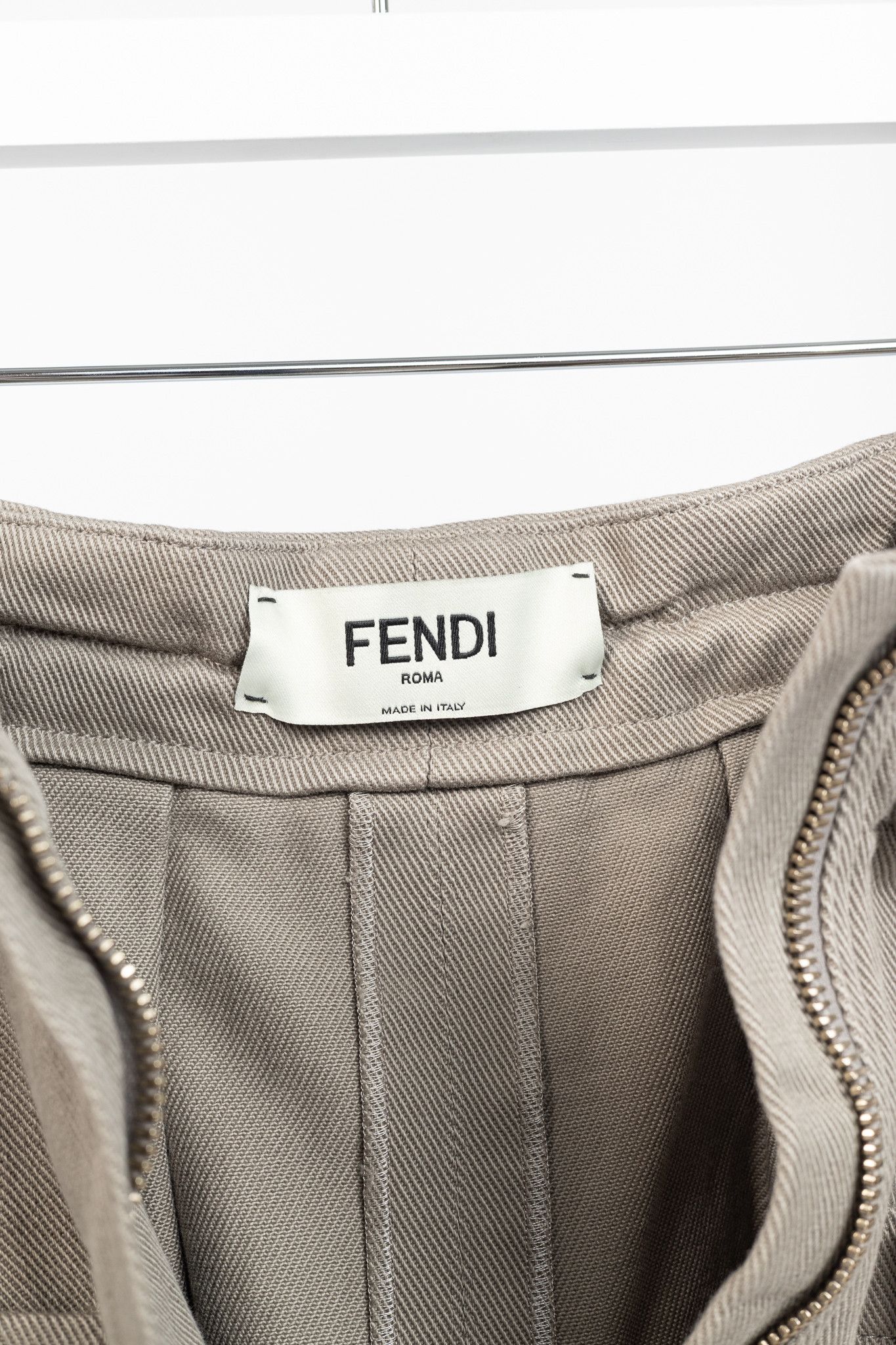 Fendi Fendi Resort 2023 Runway Baguette Denim Cargo Mini Skirt Size 24" / US 00 / IT 34 - 4 Thumbnail