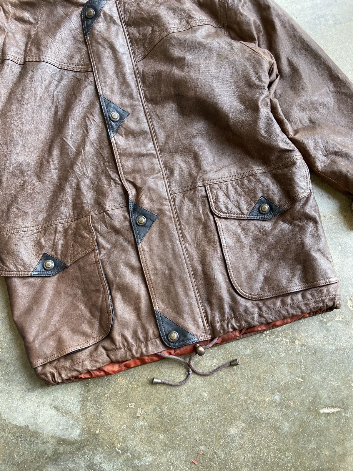 Vintage Vintage Durante Fine Grain Leather Genuine Size US L / EU 52-54 / 3 - 4 Thumbnail
