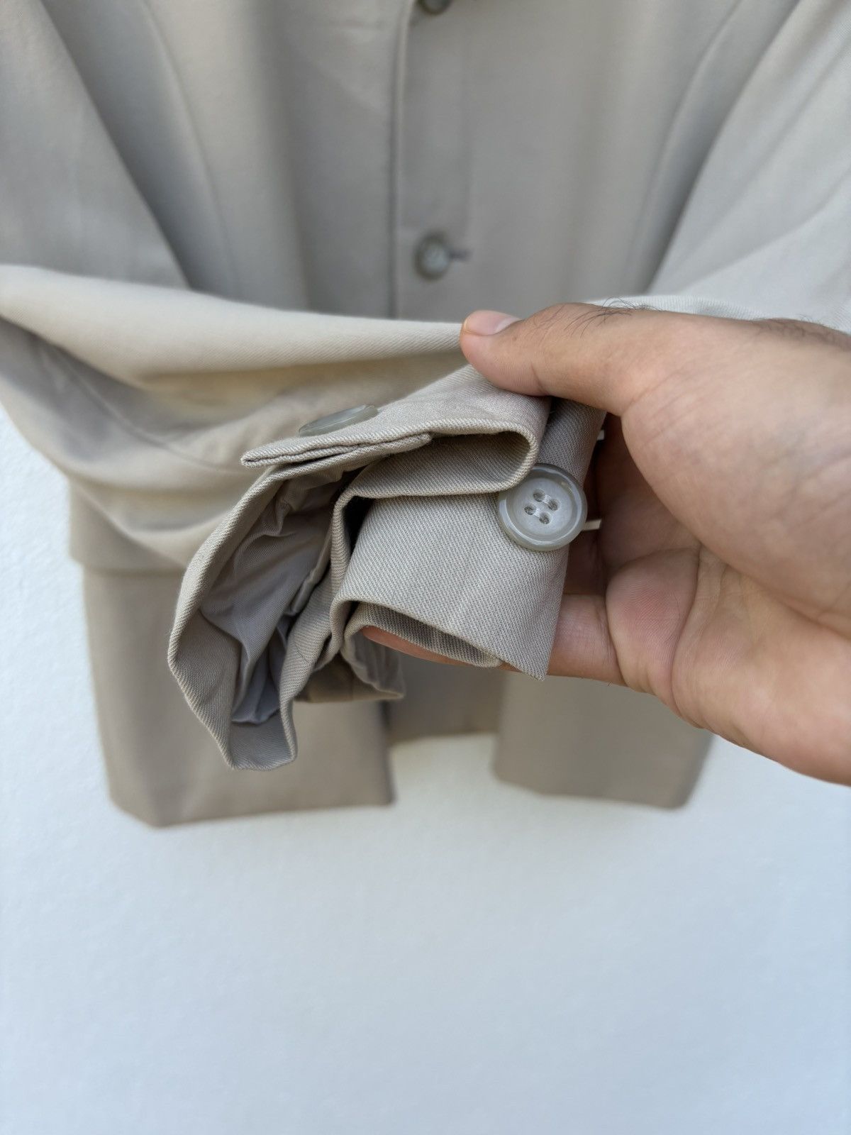 Yohji Yamamoto Yohji Yamamoto I Wish Y’s bis Beige Blazer Coat Size US M / EU 48-50 / 2 - 5 Thumbnail