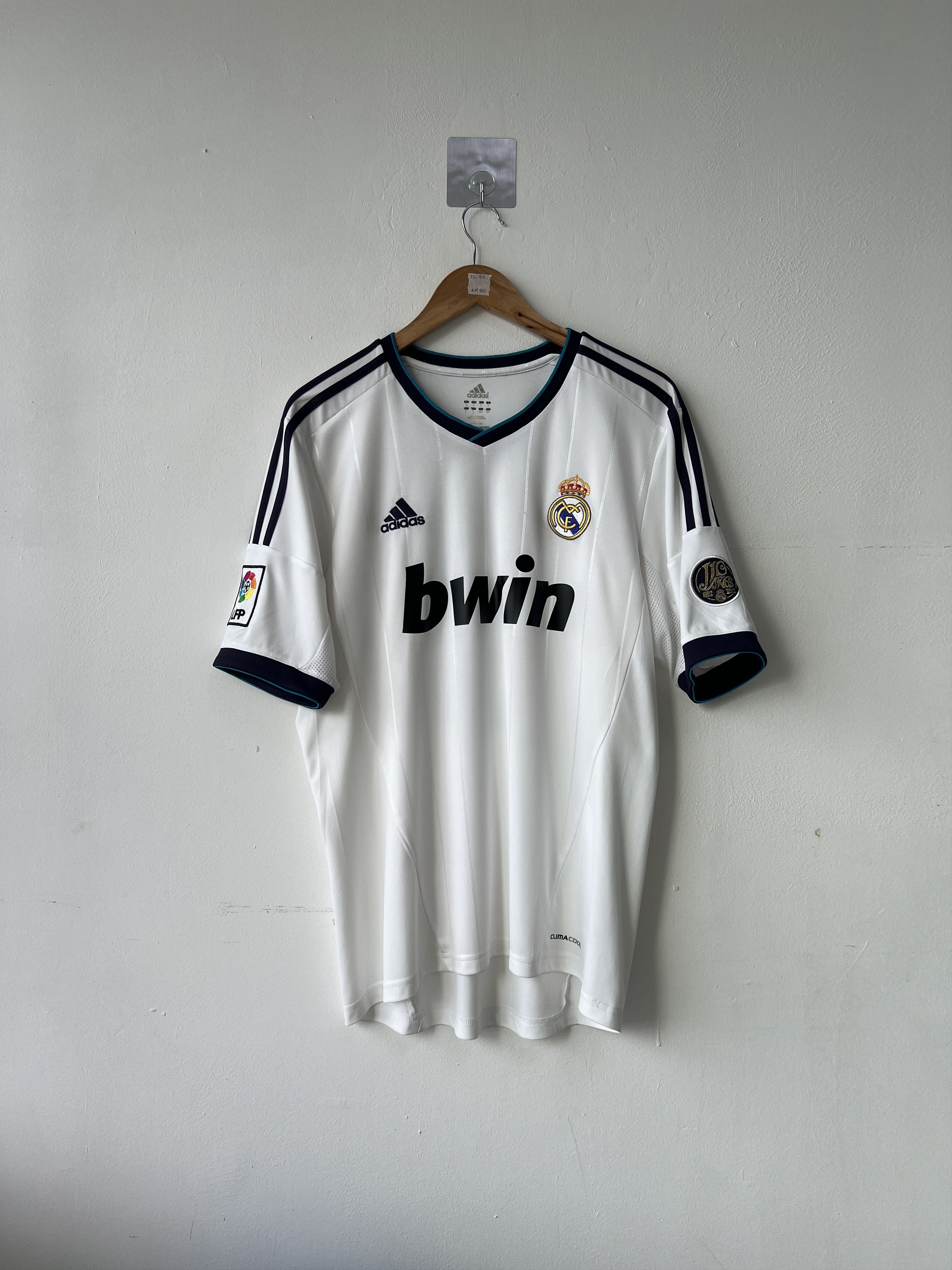 Adidas (L) Real Madrid 2012-13 Home Kit Ronaldo #7 Size US L / EU 52-54 / 3 - 2 Thumbnail
