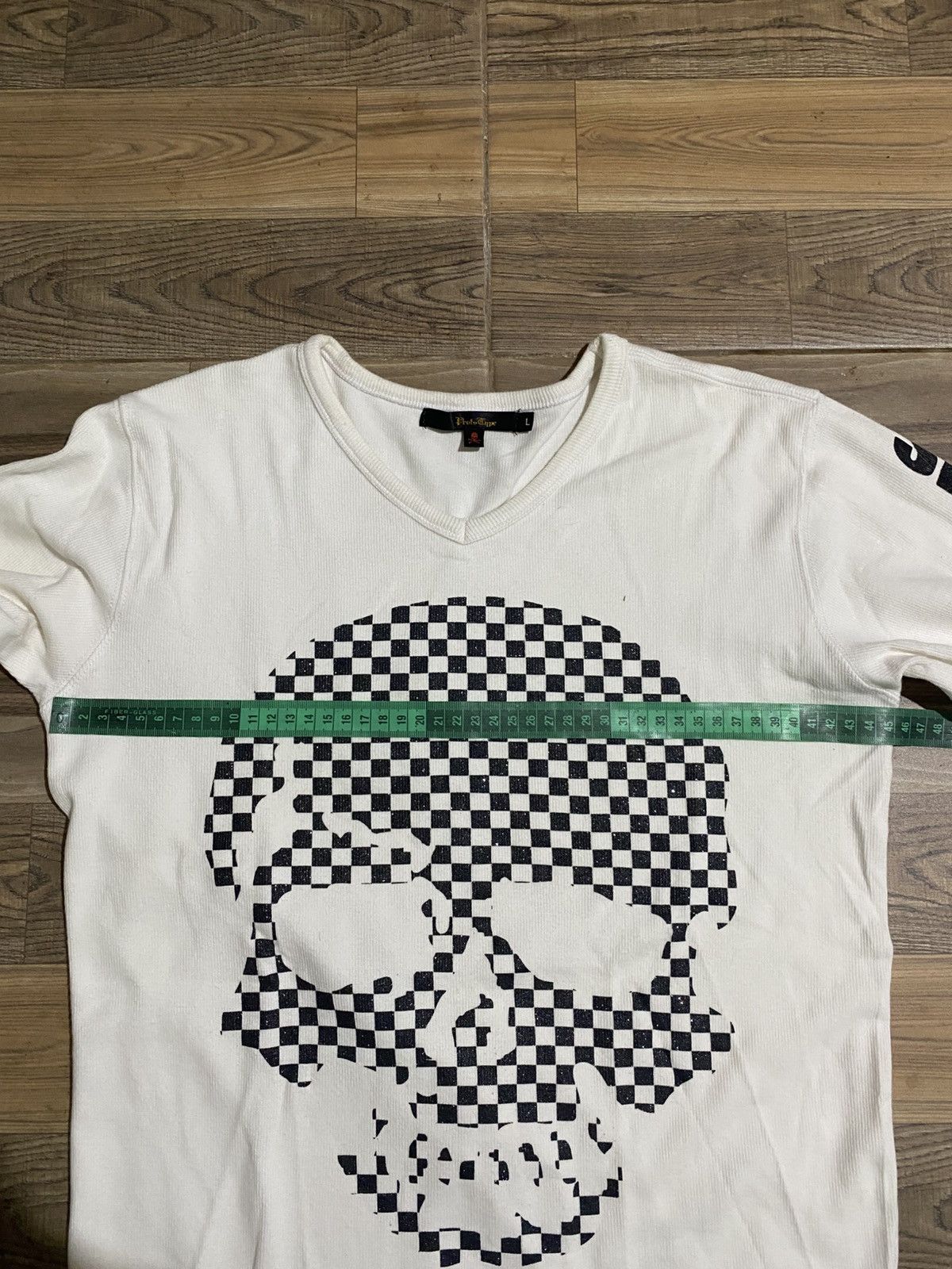 Japanese Brand PROTO TYPE SKULL LONG SLEEVE TEE Size US L / EU 52-54 / 3 - 7 Thumbnail