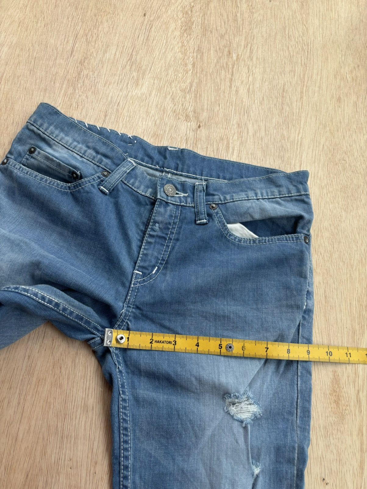 Tornado Mart Flare Jeans RH Vintage Made In japan Bootcut Size US 29 - 14 Thumbnail