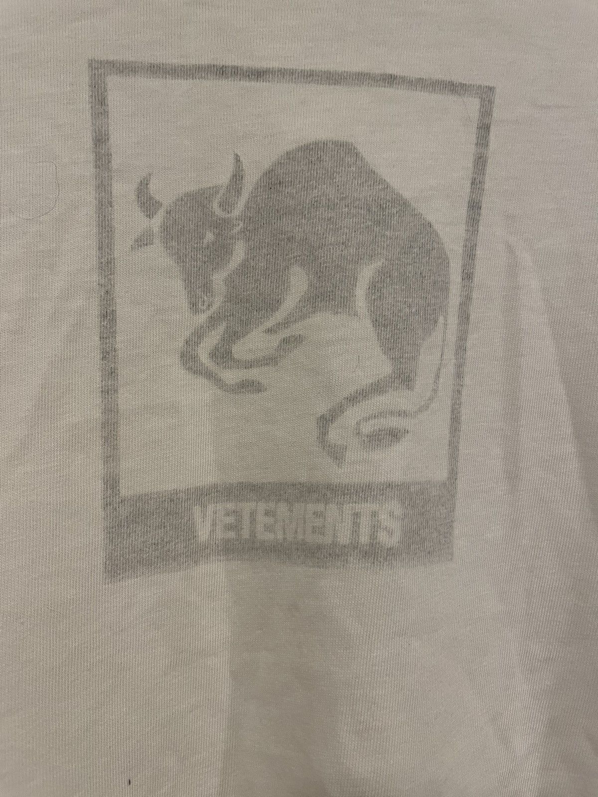Vetements × Vintage 🔥 Vetements Bull Shortsleeve T-Shirt Size US S / EU 44-46 / 1 - 2 Thumbnail